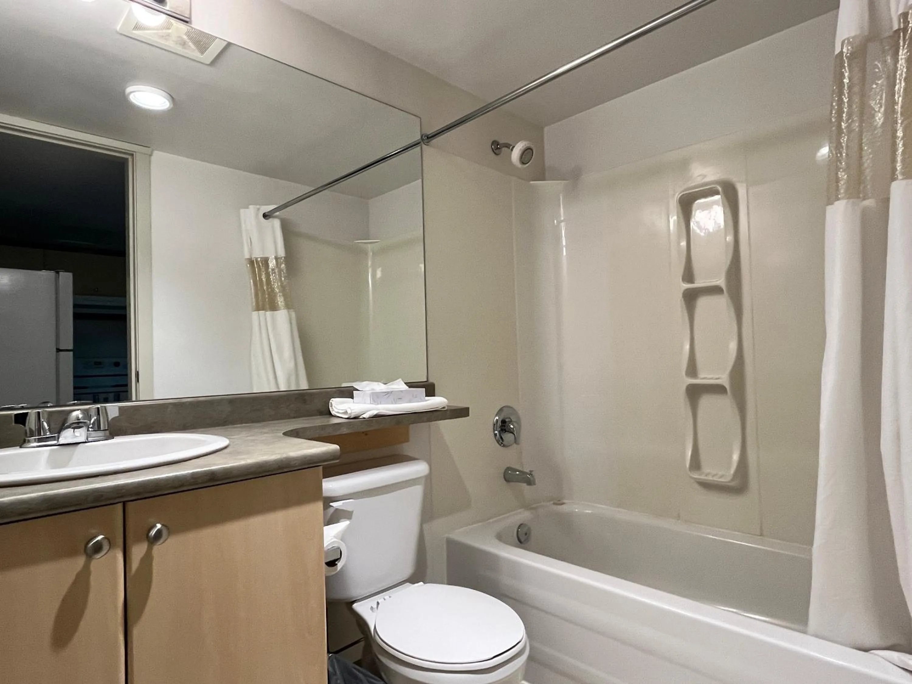 Bathroom in Carey Centre on UBC campus