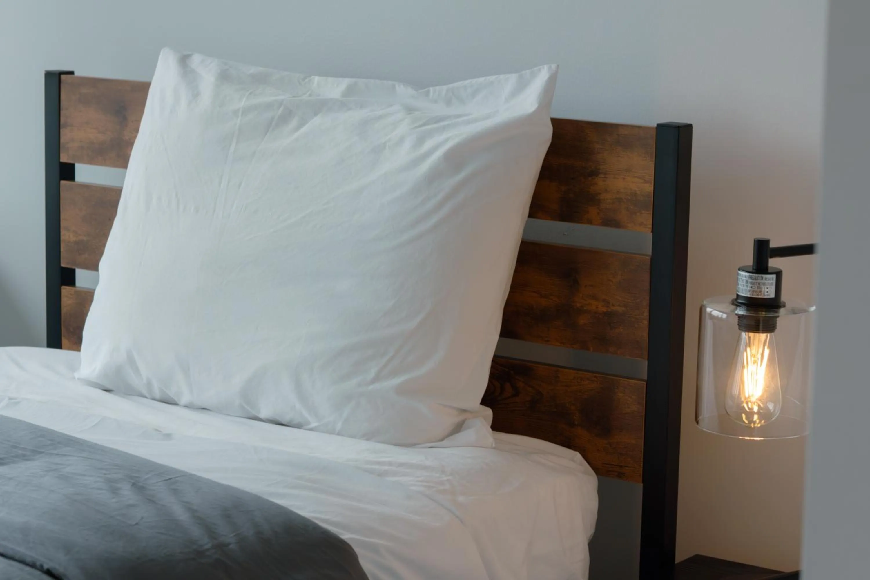 Bed in Carey Centre on UBC campus