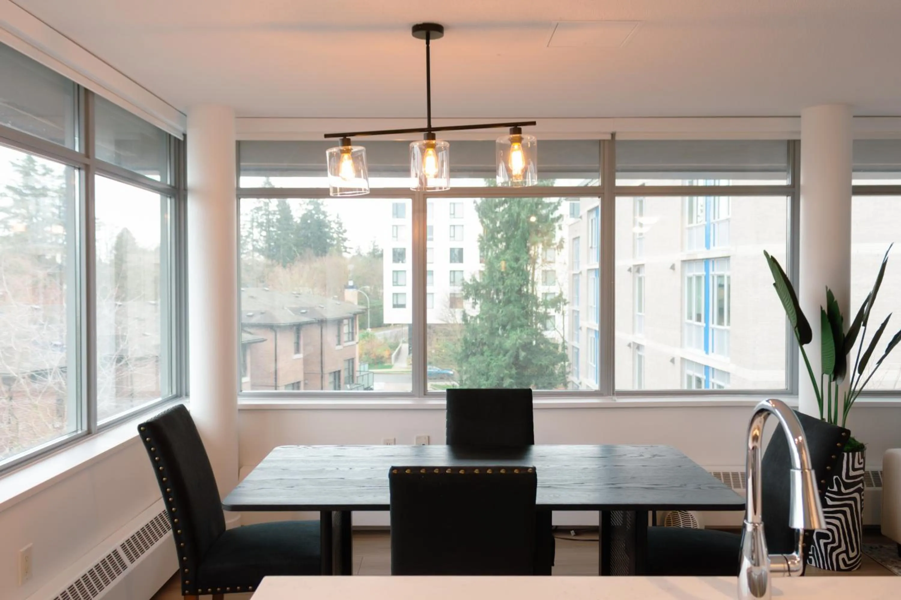 Dining area in Carey Centre on UBC campus