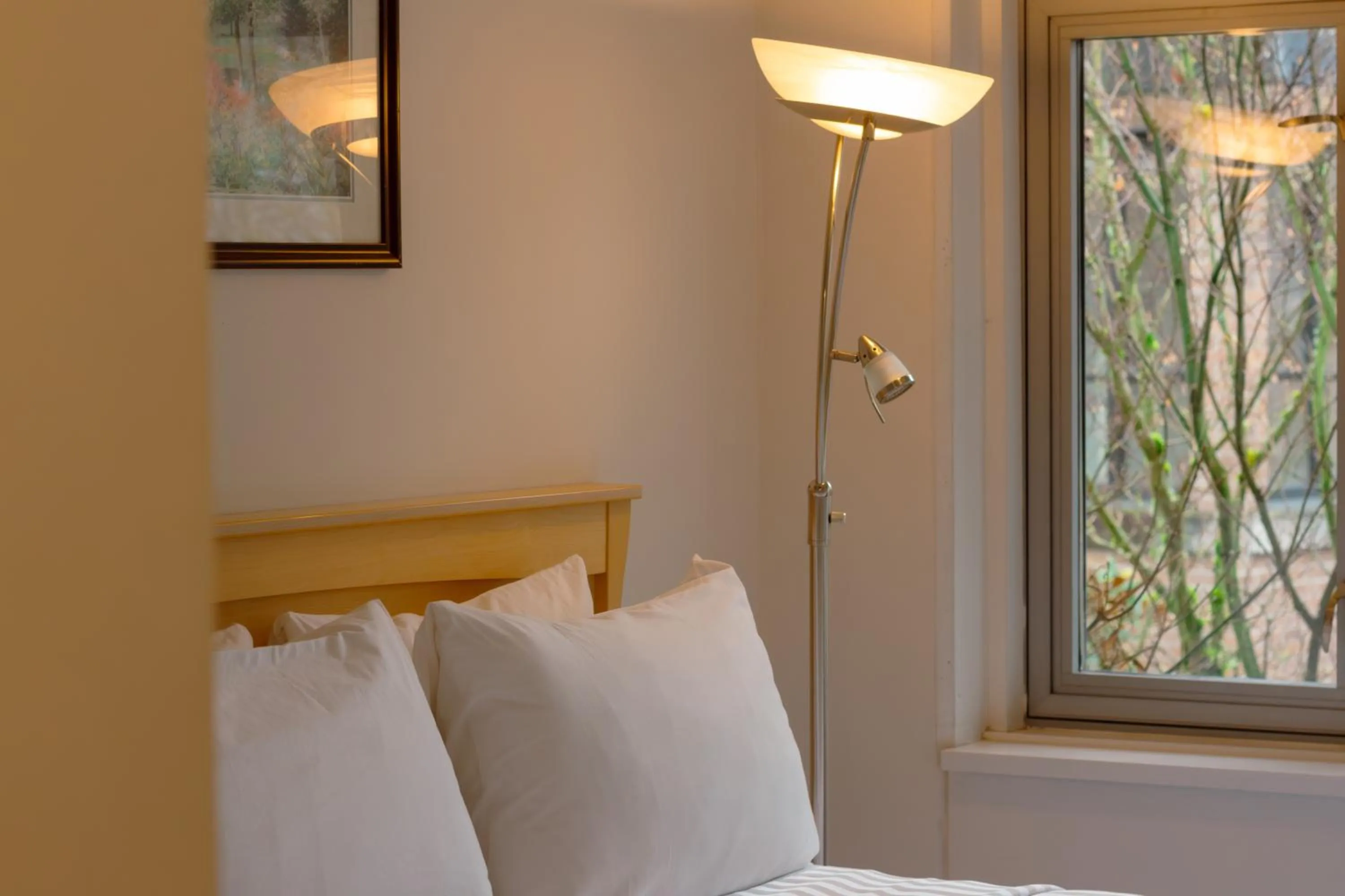 Bed in Carey Centre on UBC campus