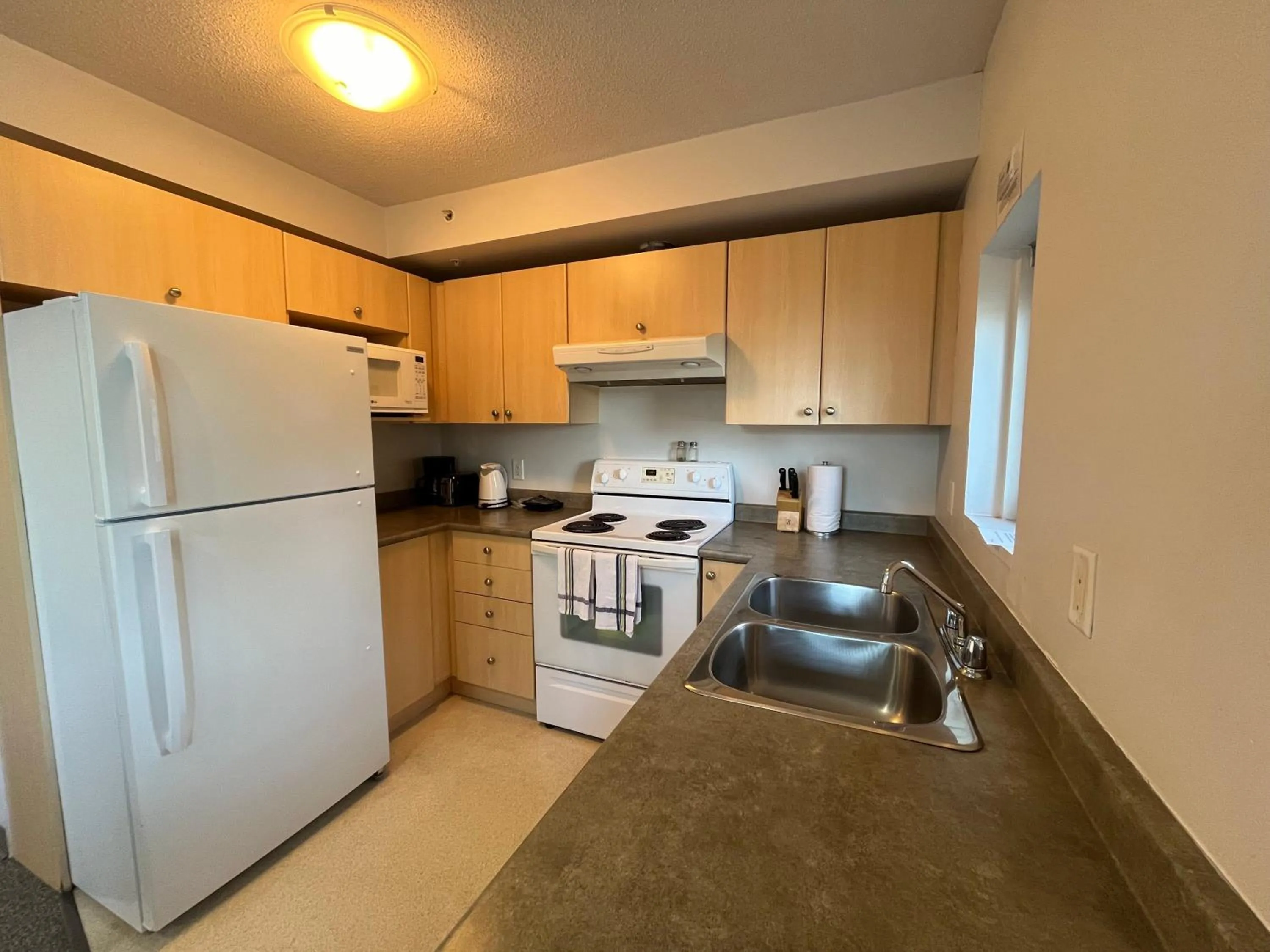 Kitchen or kitchenette in Carey Centre on UBC campus