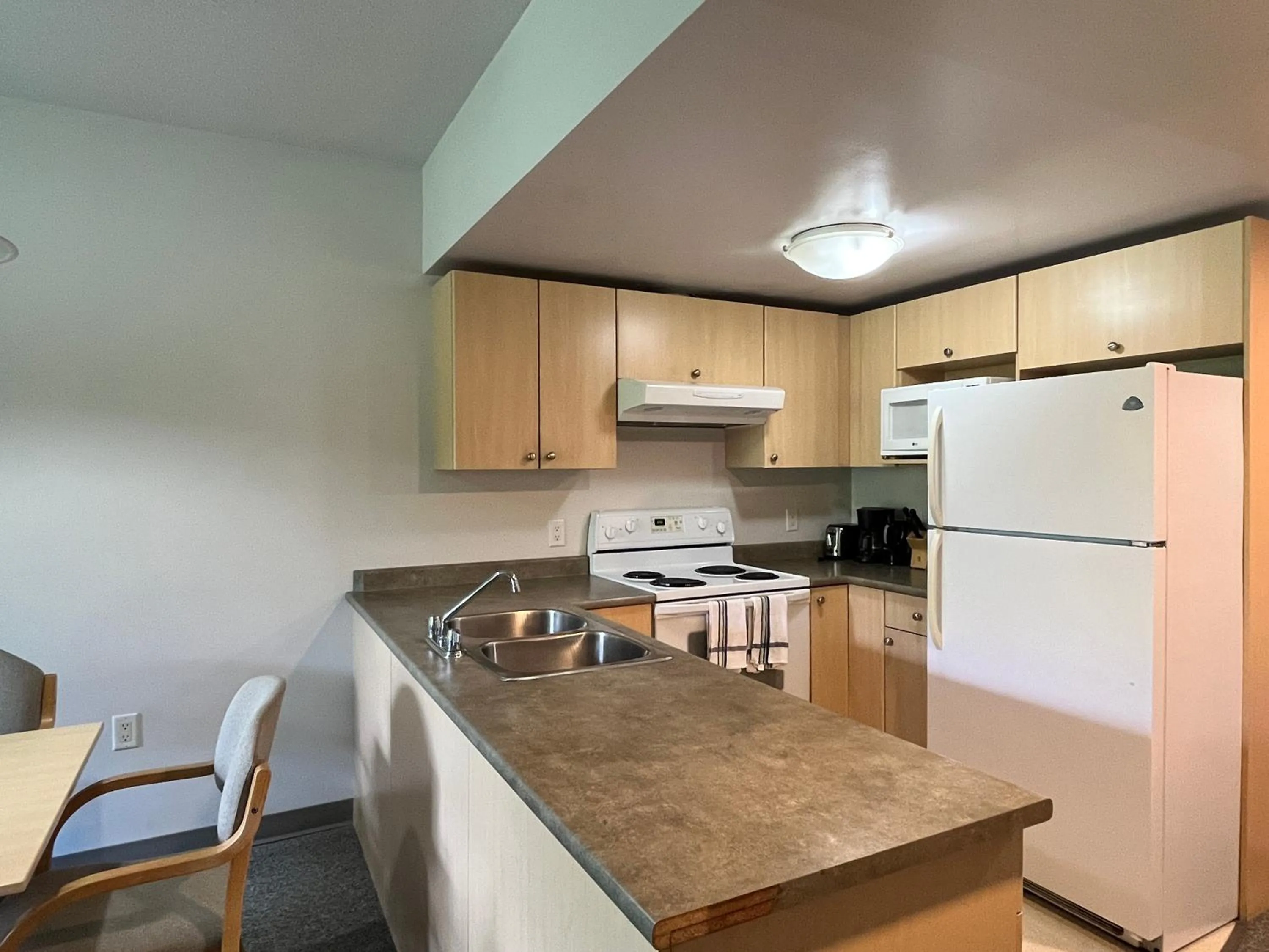 Kitchen or kitchenette in Carey Centre on UBC campus