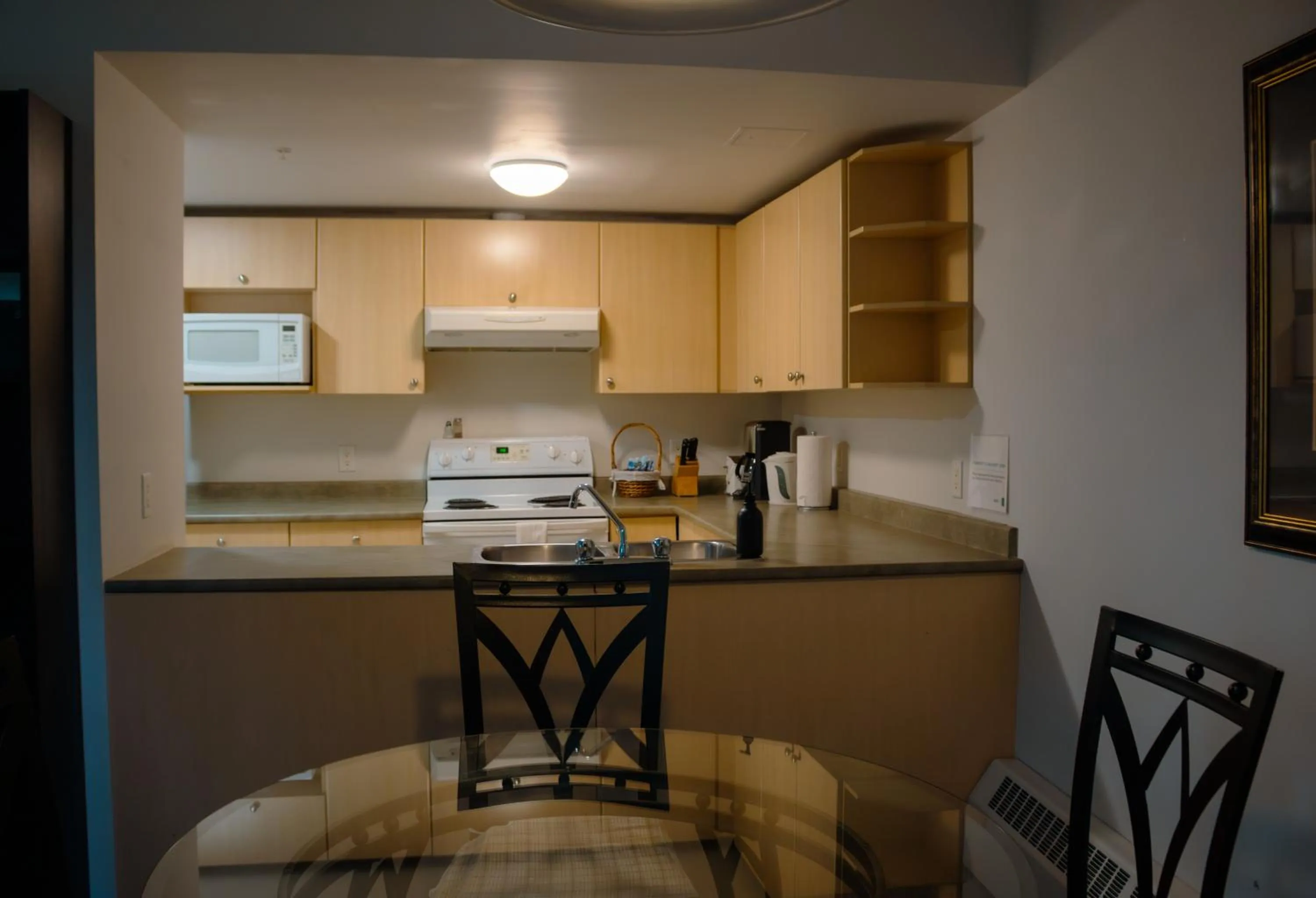 Kitchen or kitchenette in Carey Centre on UBC campus