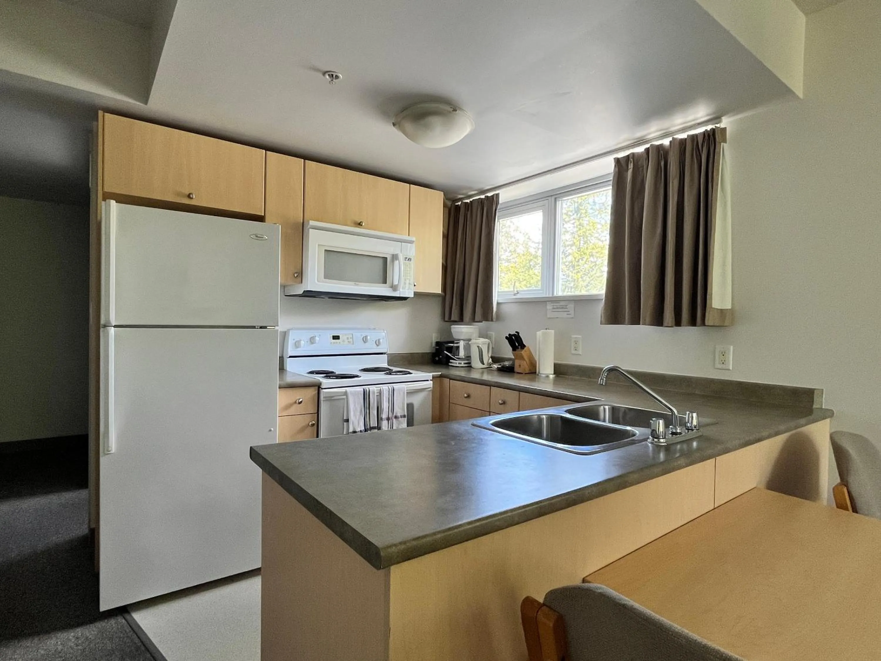 Kitchen or kitchenette in Carey Centre on UBC campus