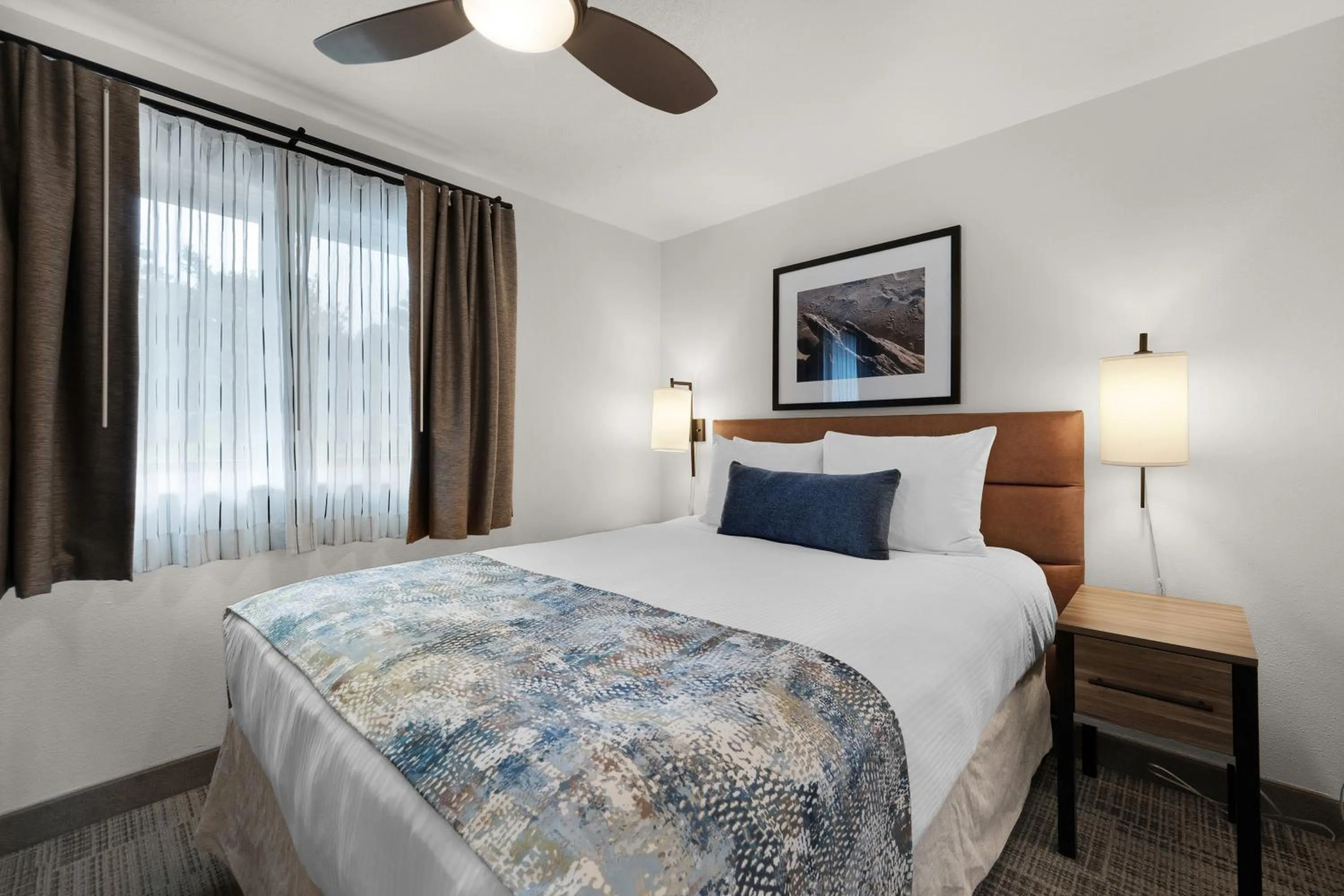 Bed in The Wayside Inn