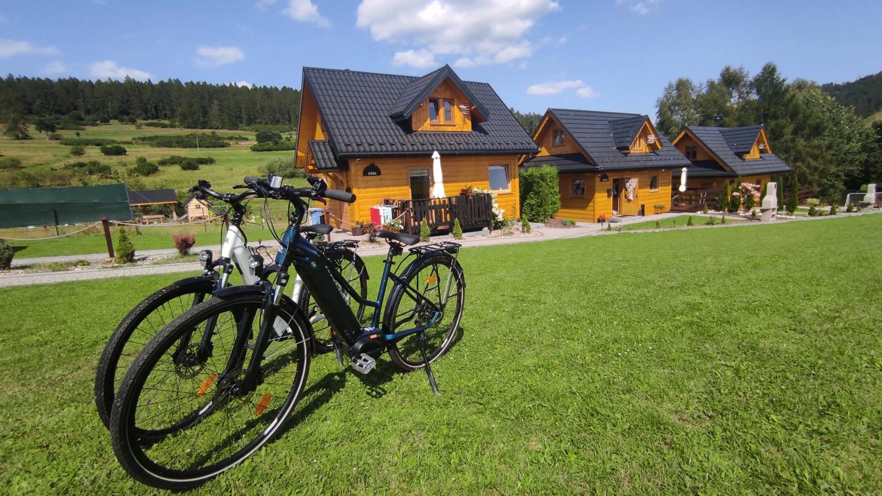 Property building in Zaciszne Domki w Kluszkowcach z Sauną i Balią