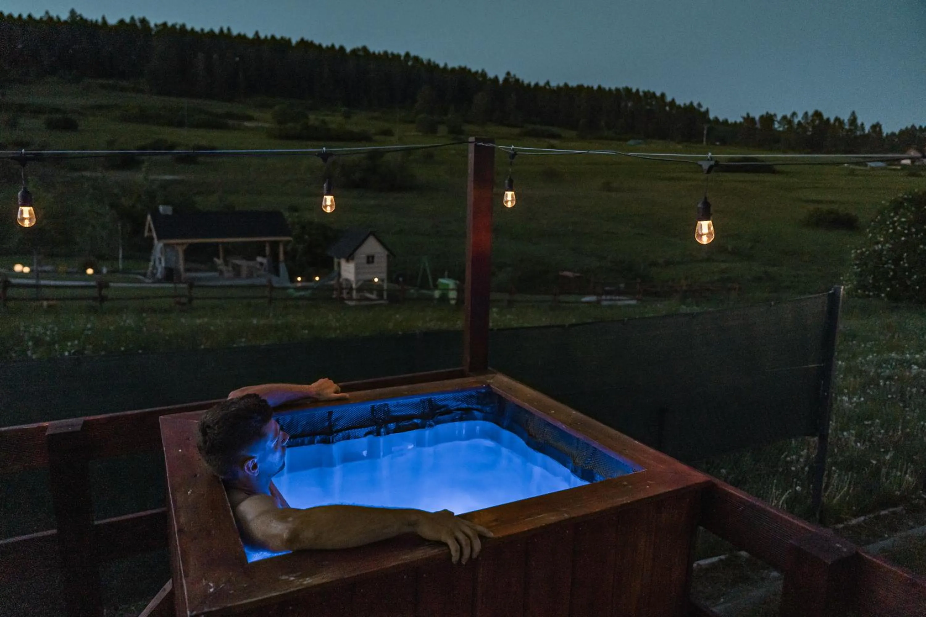 Sauna in Zaciszne Domki w Kluszkowcach z Sauną i Balią