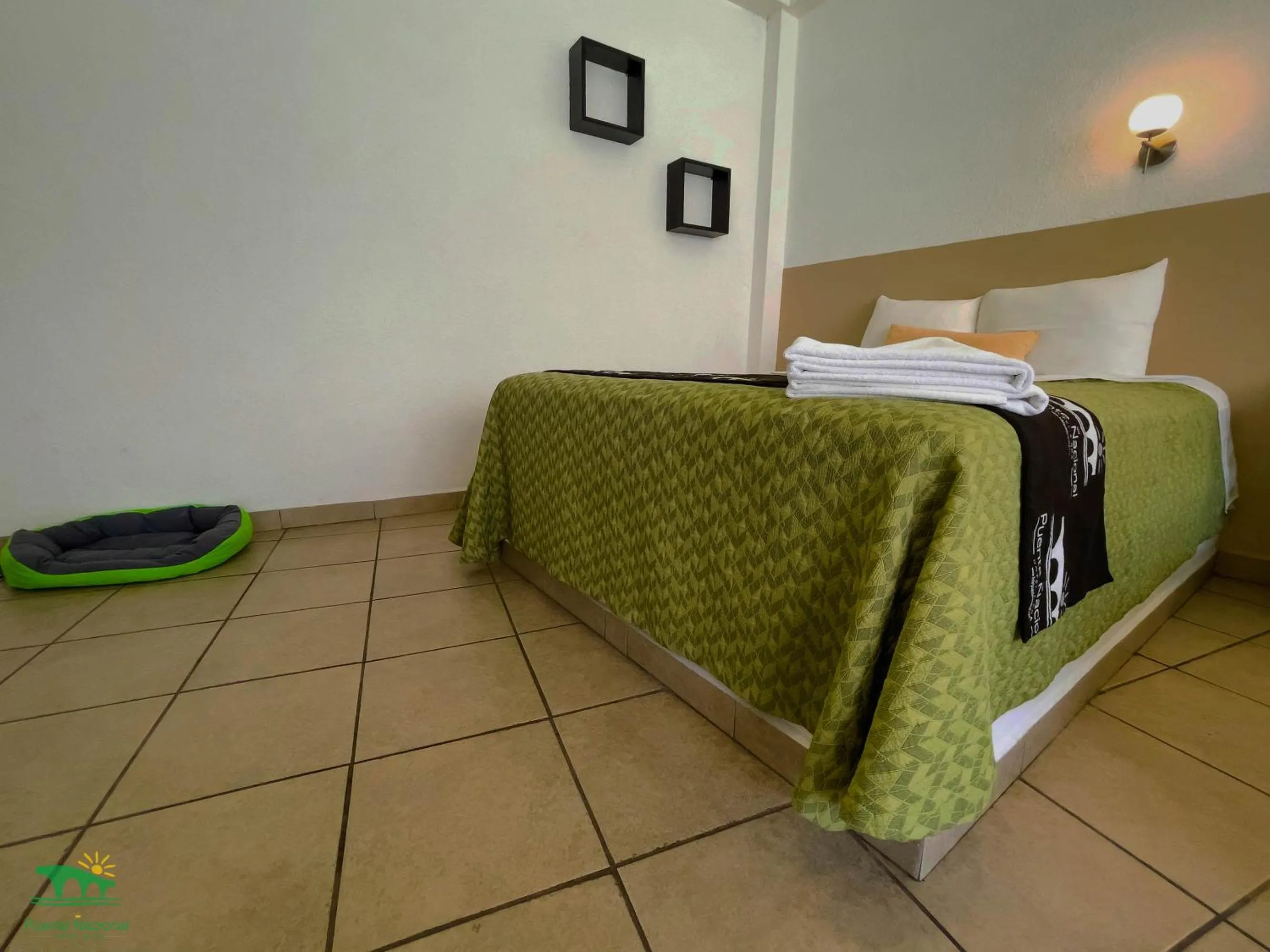 Bed in Hotel Puente Nacional & Spa