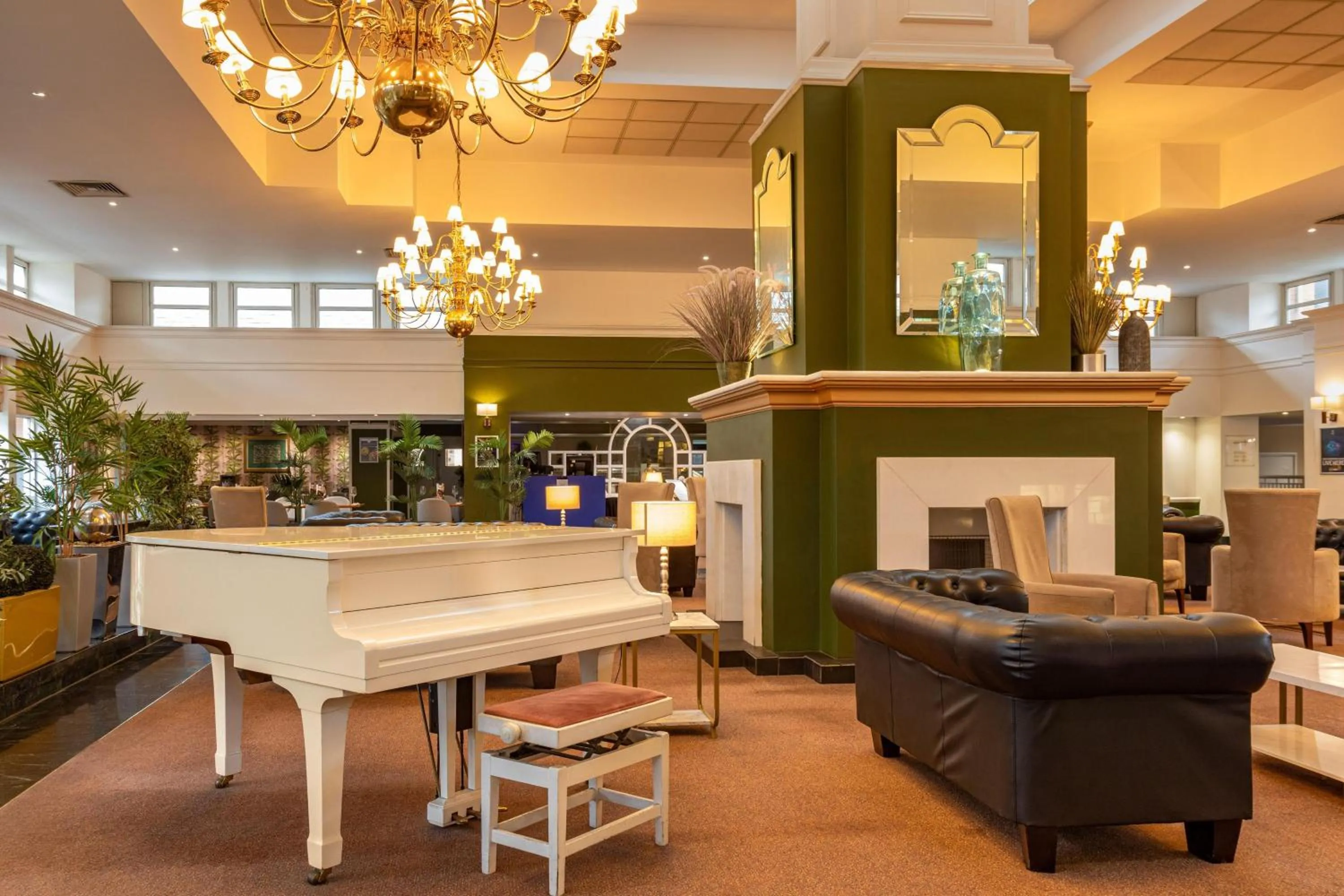 Lobby or reception in Bromsgrove Hotel and Spa