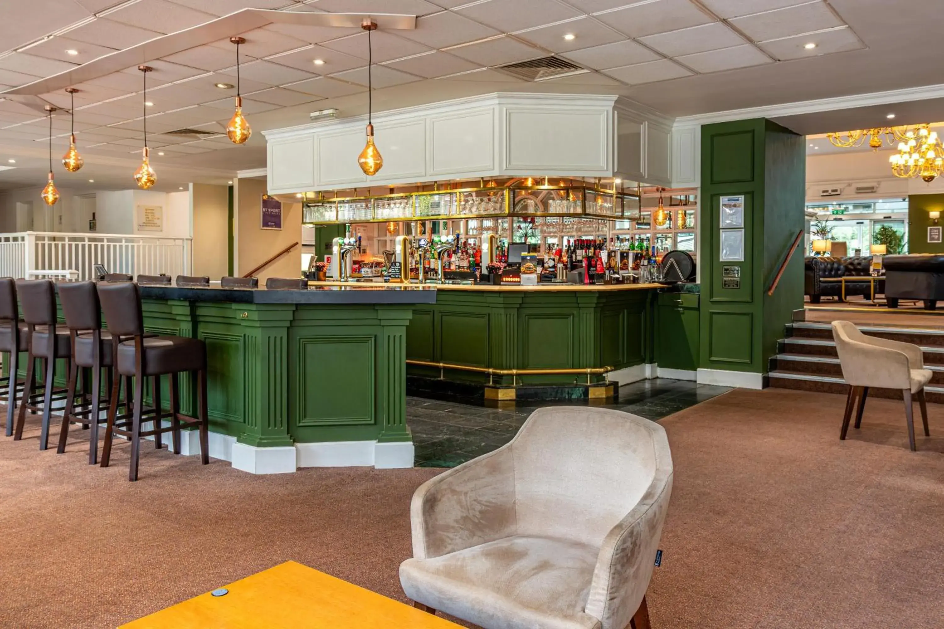 Lounge or bar in Bromsgrove Hotel and Spa Lounge or bar in Bromsgrove Hotel and Spa