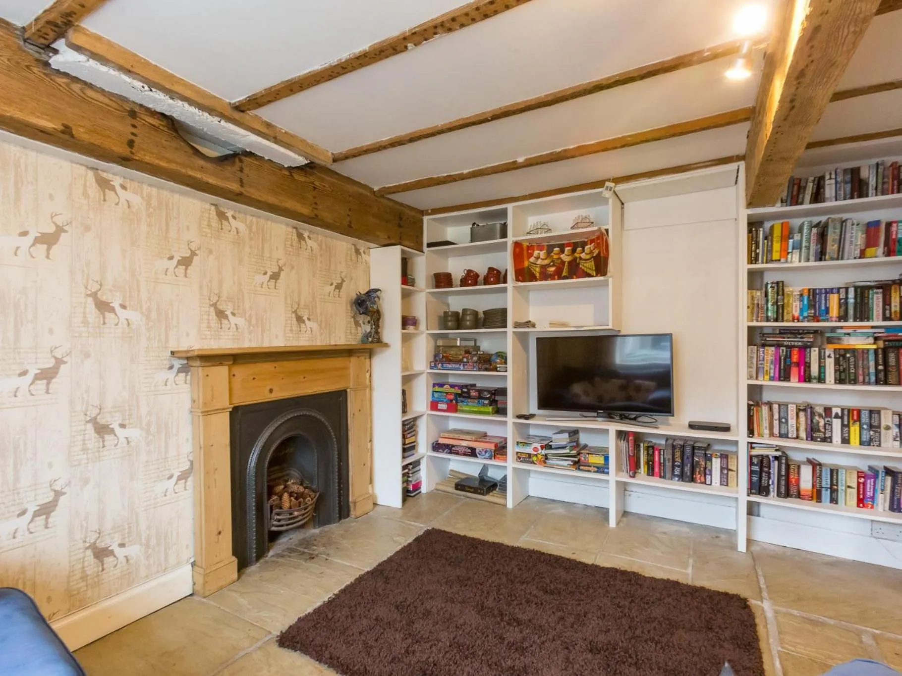 Living room in Bamse B&B