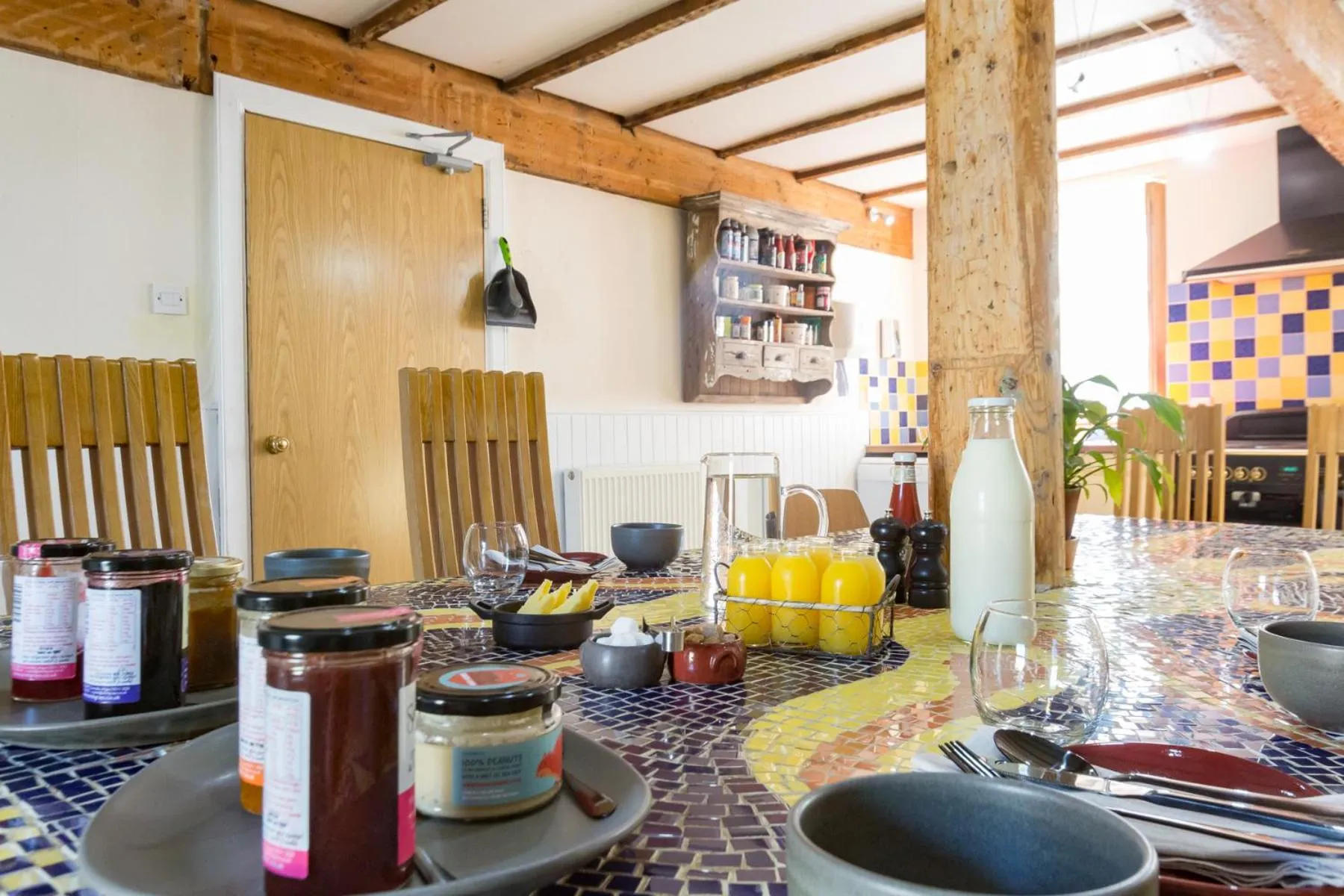 Dining area in Bamse B&B