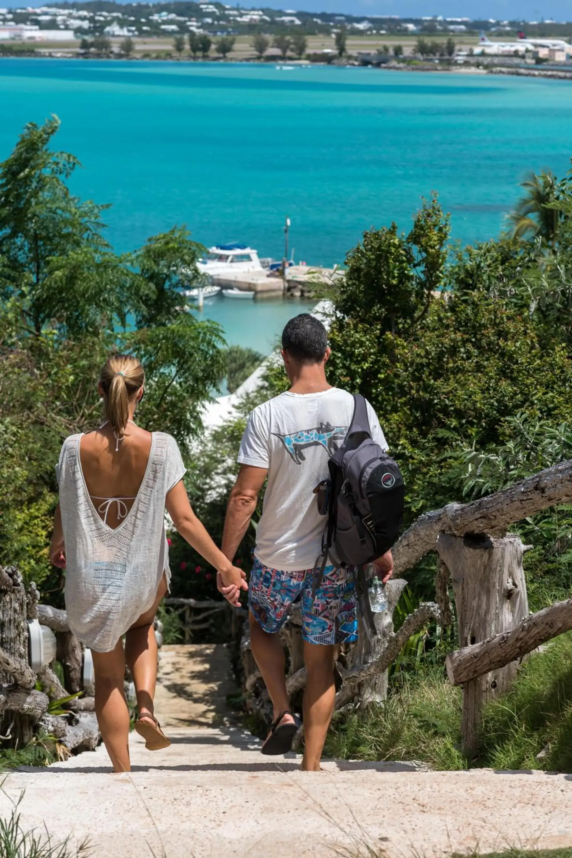 Sea view in Grotto Bay Beach Resort Sea view in Grotto Bay Beach Resort