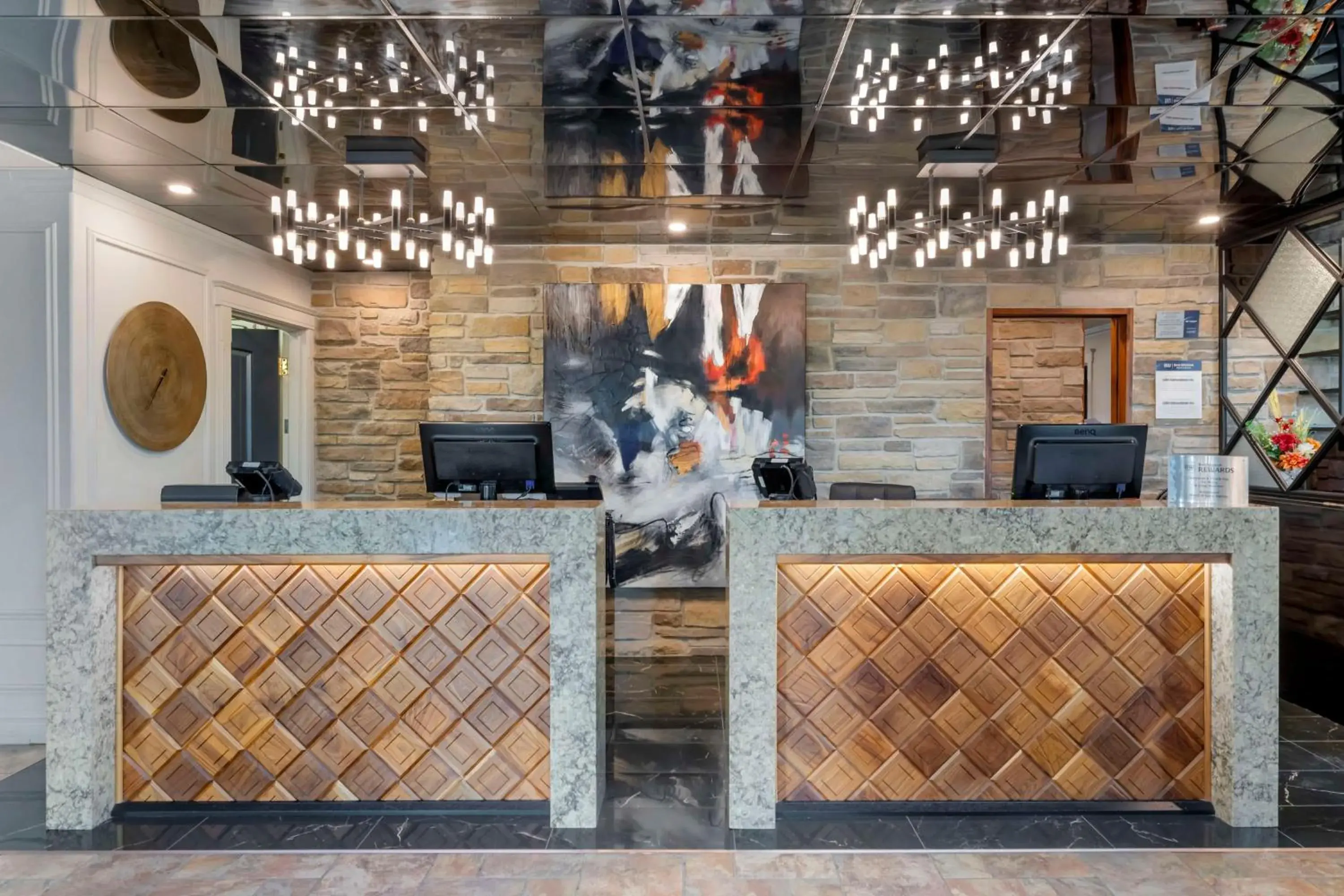 Lobby or reception in Best Western Plus Edmundston Lobby or reception in Best Western Plus Edmundston