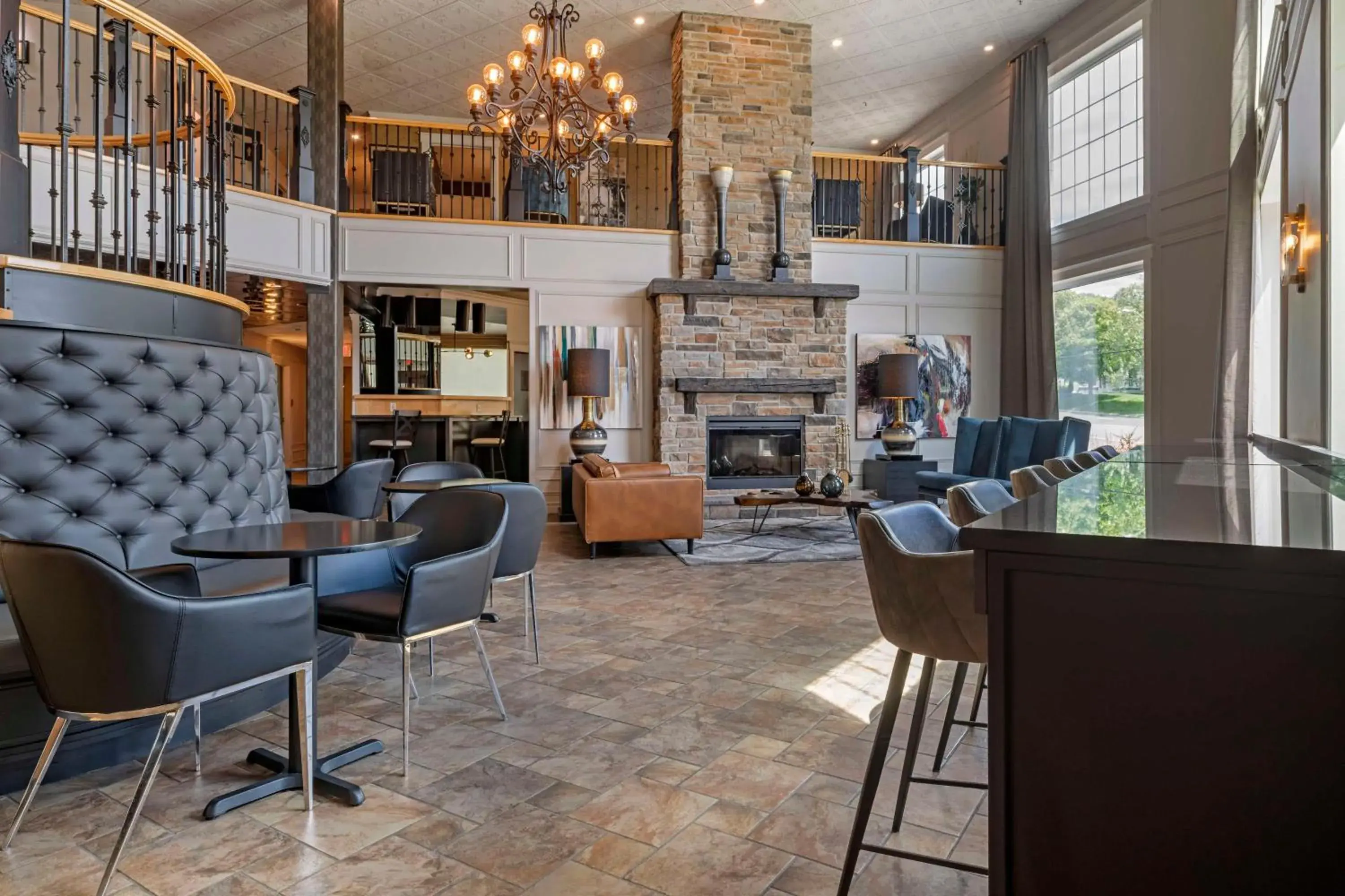 Lobby or reception in Best Western Plus Edmundston Lobby or reception in Best Western Plus Edmundston