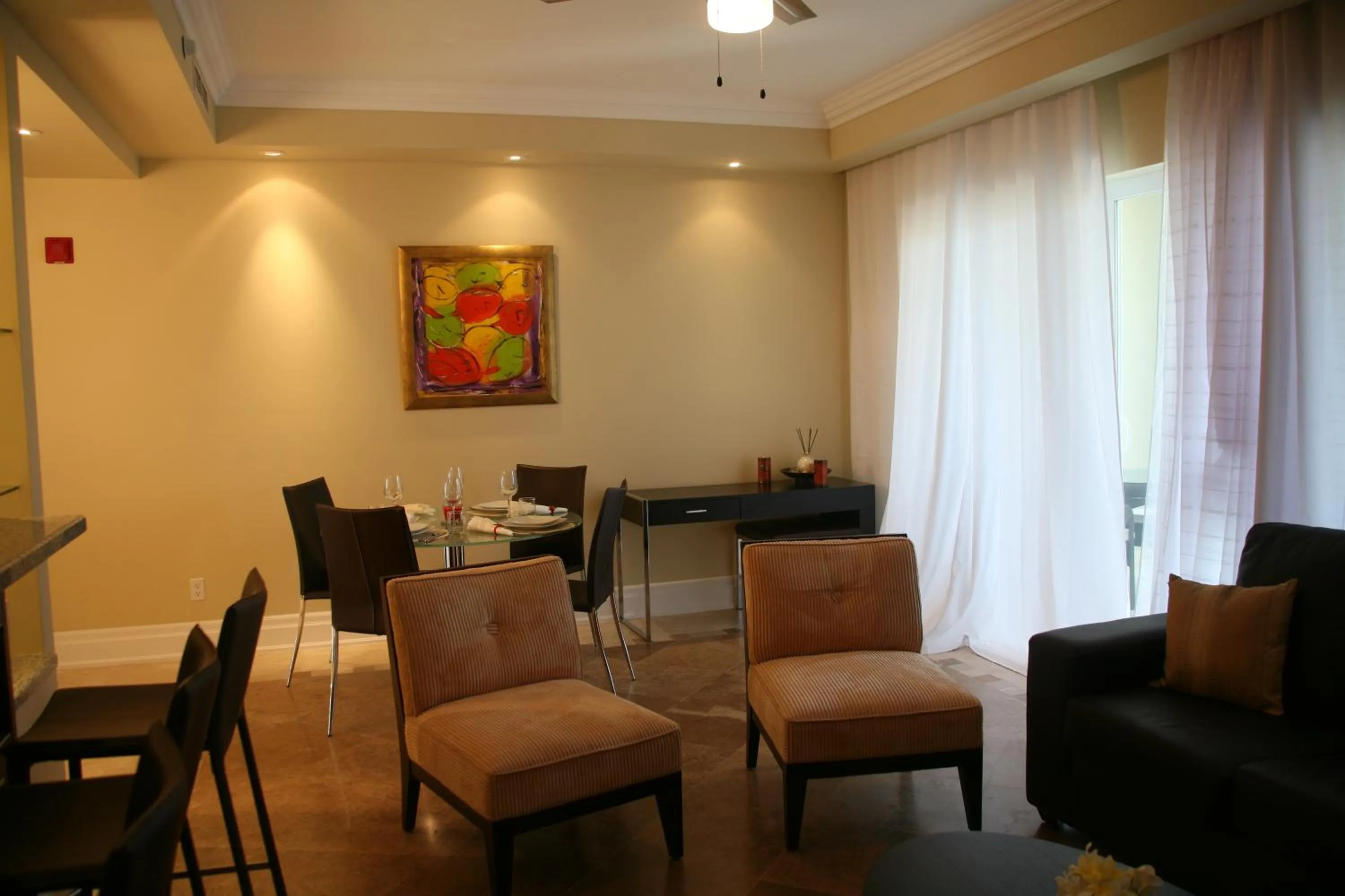 Living room in The Atrium Resort