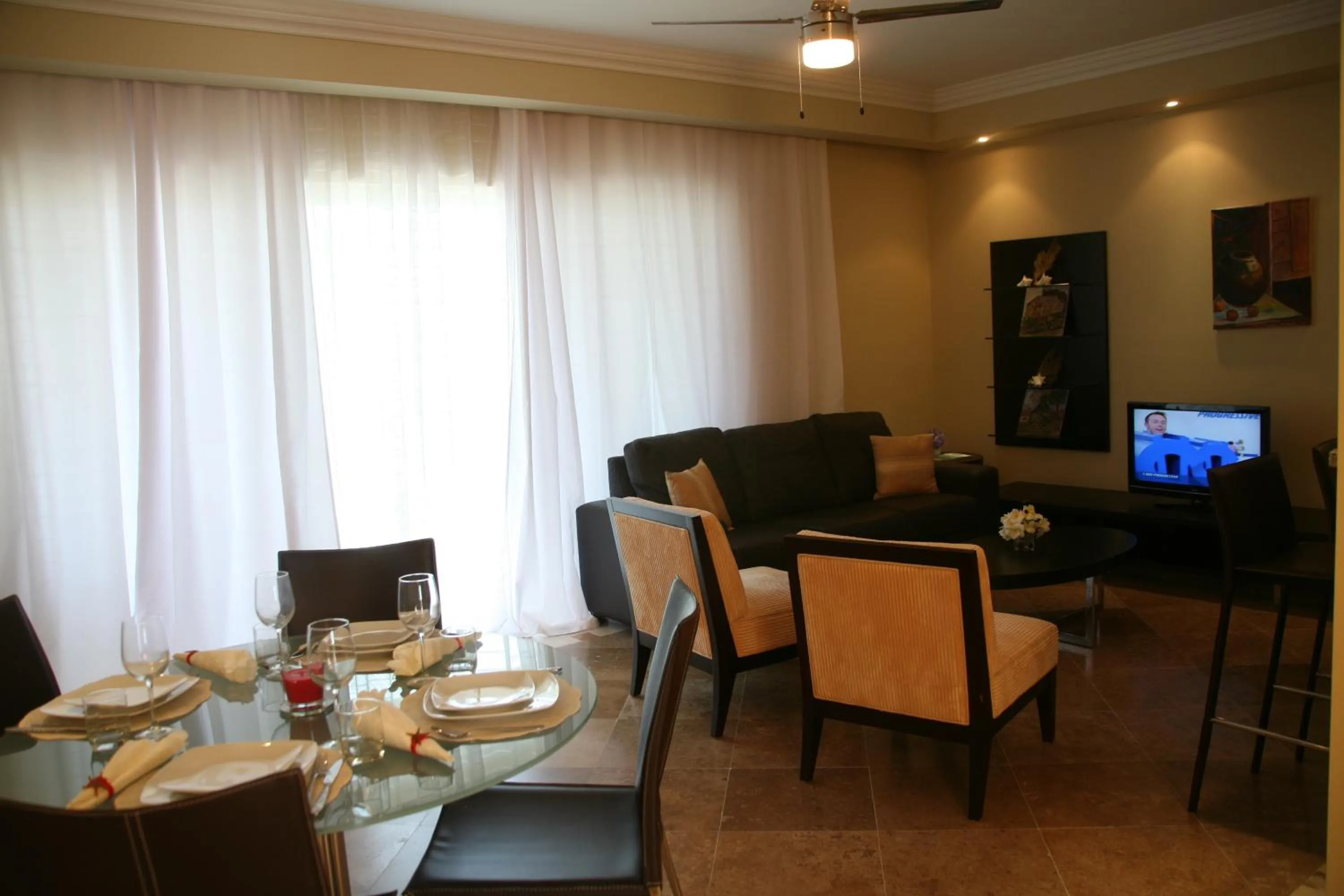 Living room in The Atrium Resort