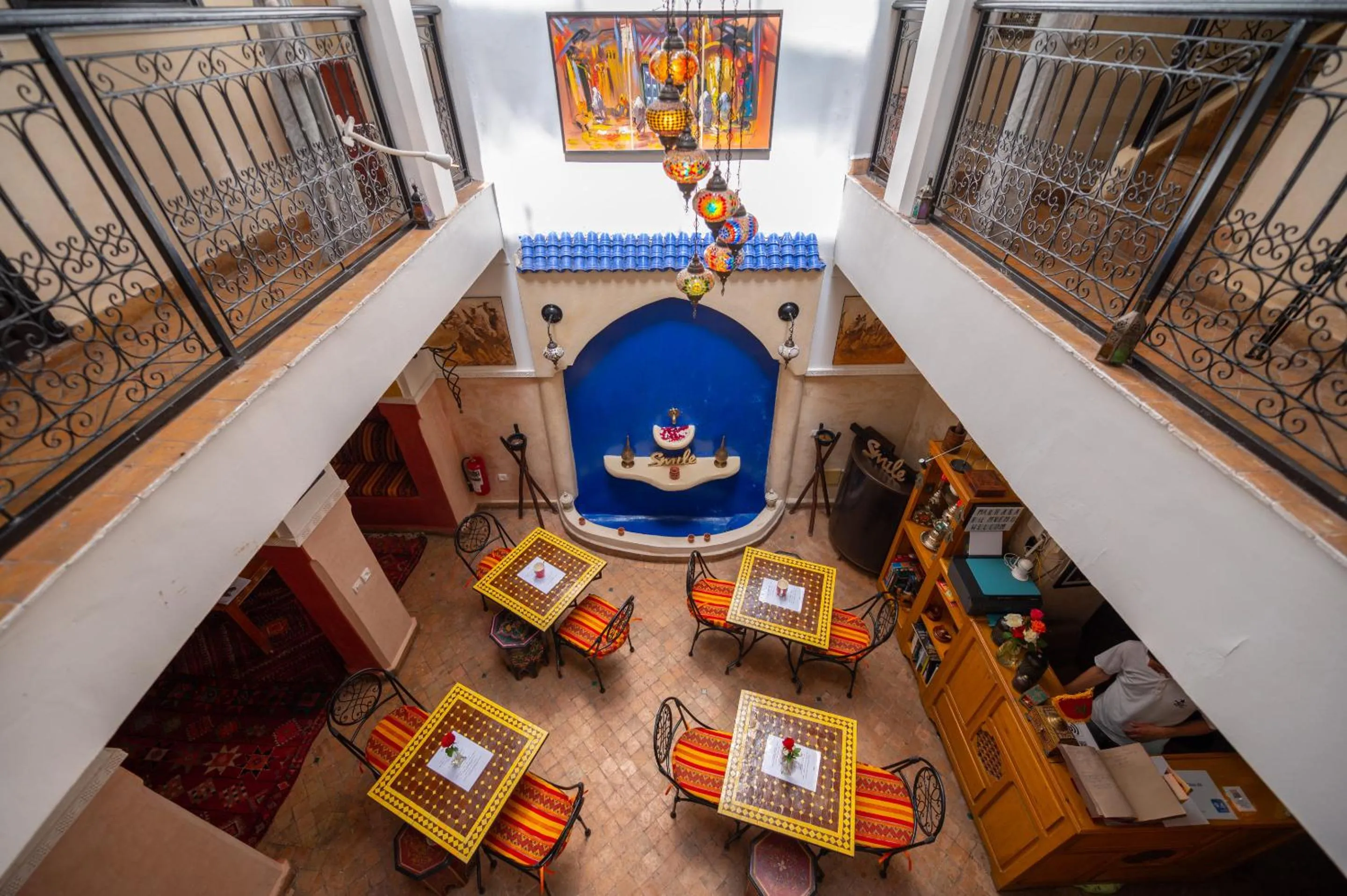 Lobby or reception in Riad M'boja "Chez Ali Baba"