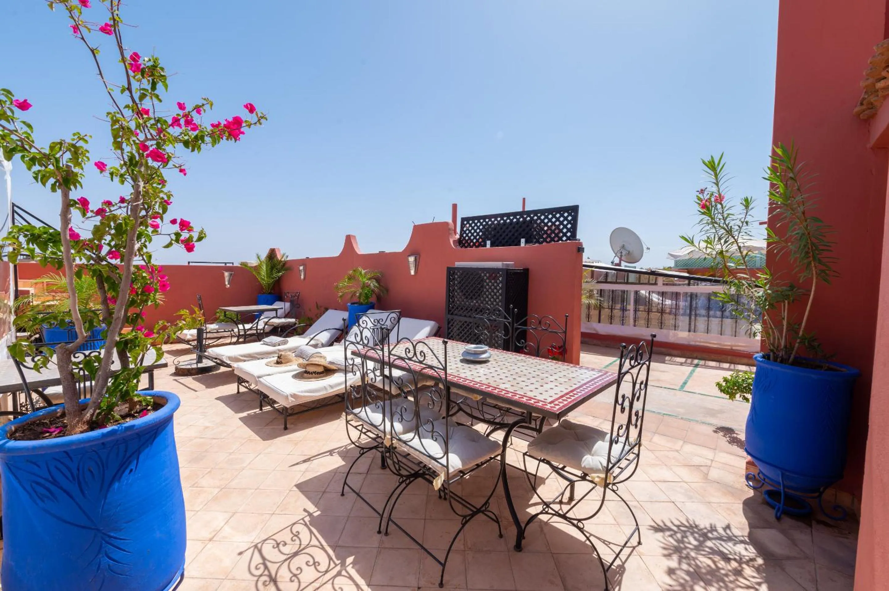 Patio in Riad M'boja "Chez Ali Baba"