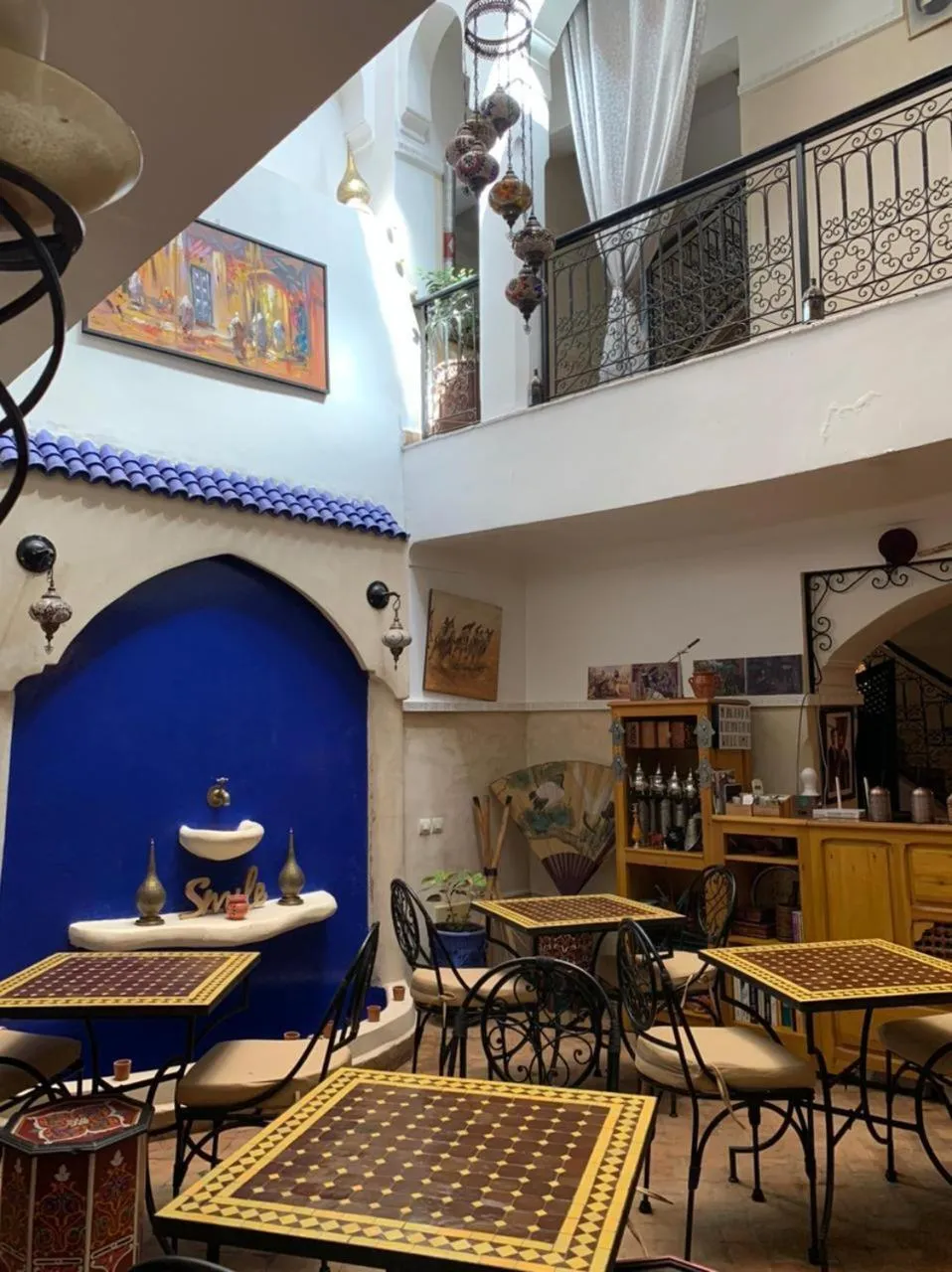 Dining area in Riad M'boja "Chez Ali Baba"