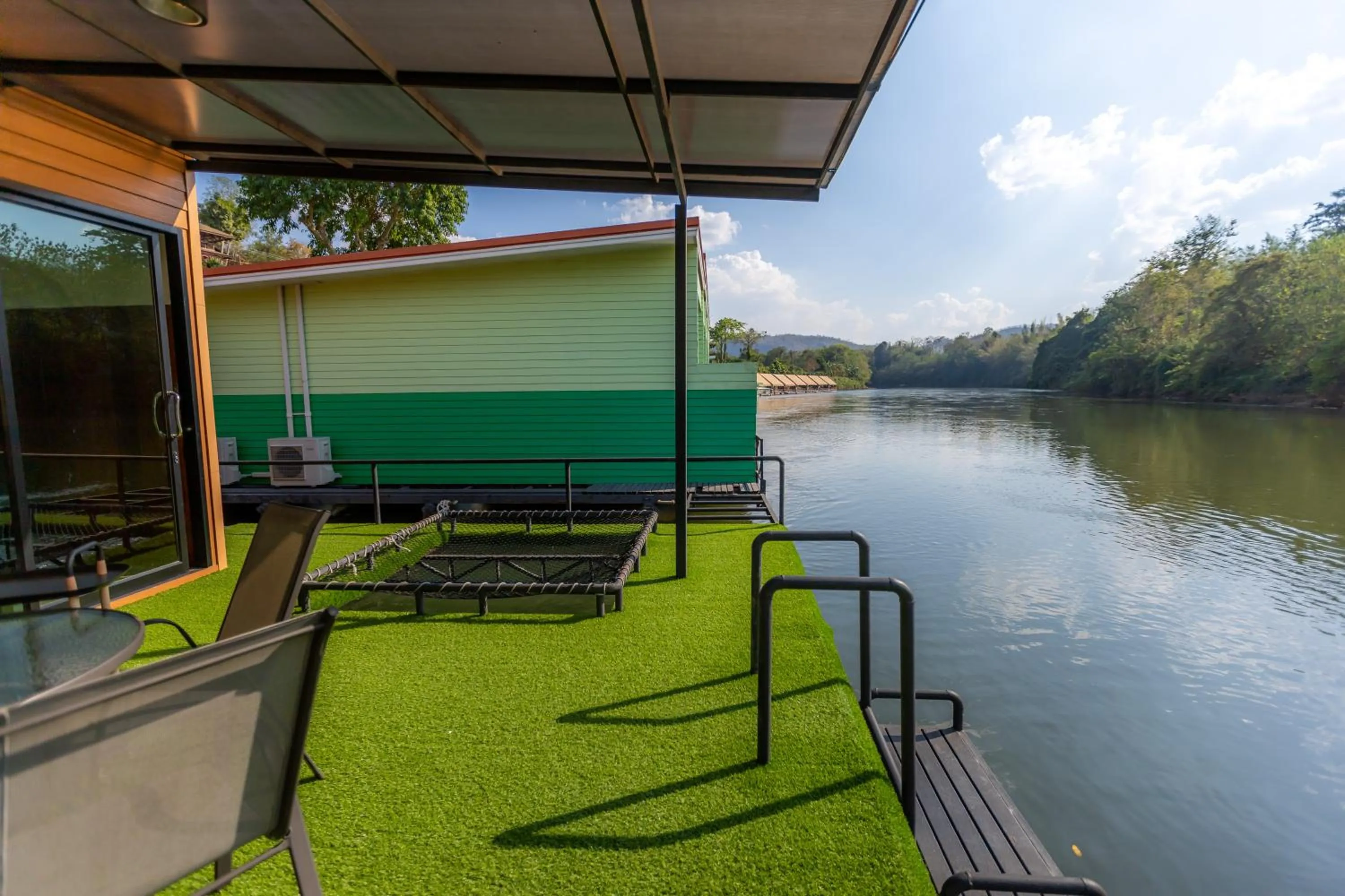 Seating area in Suan Sai Yok Resort