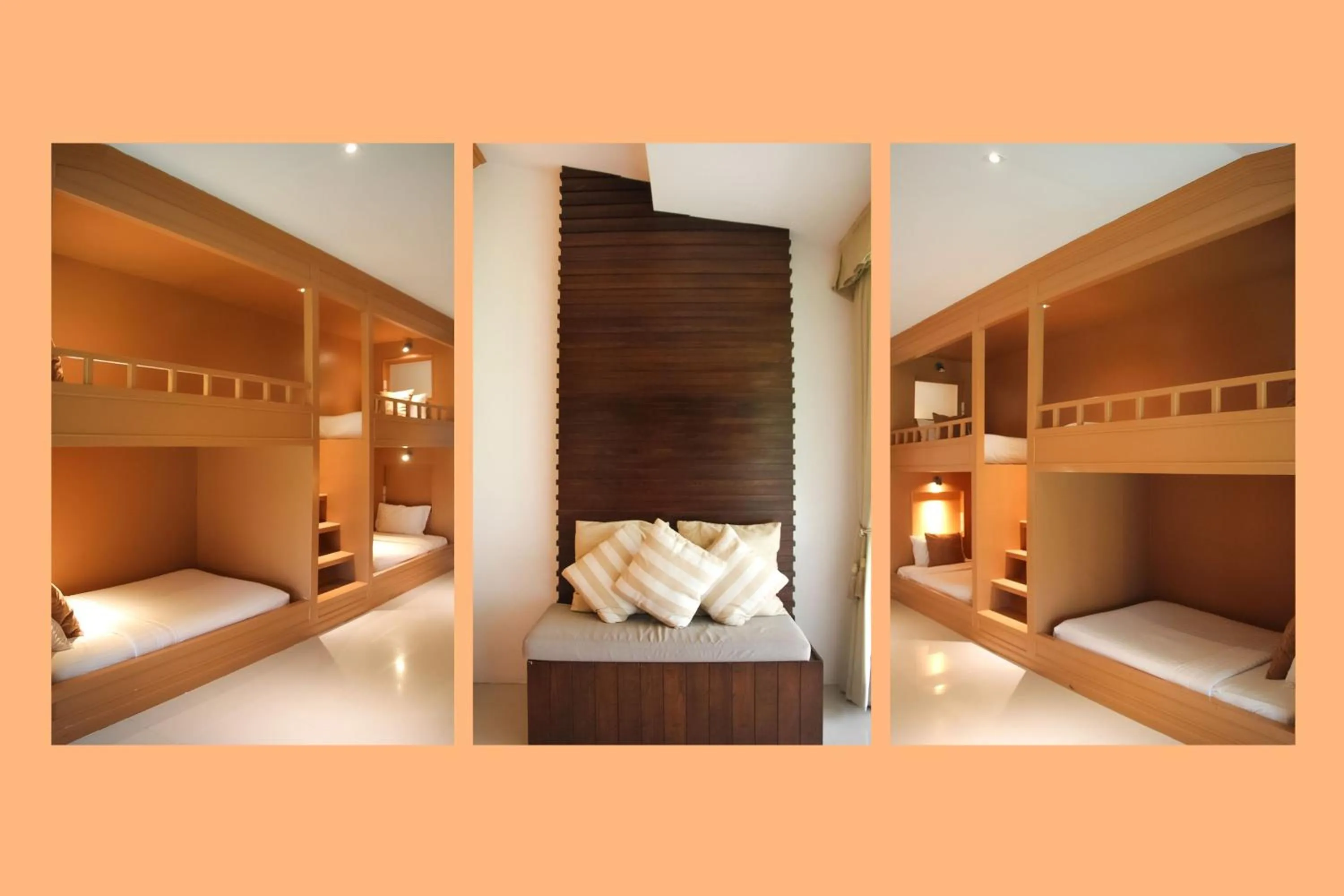 Bed in Suan Sai Yok Resort