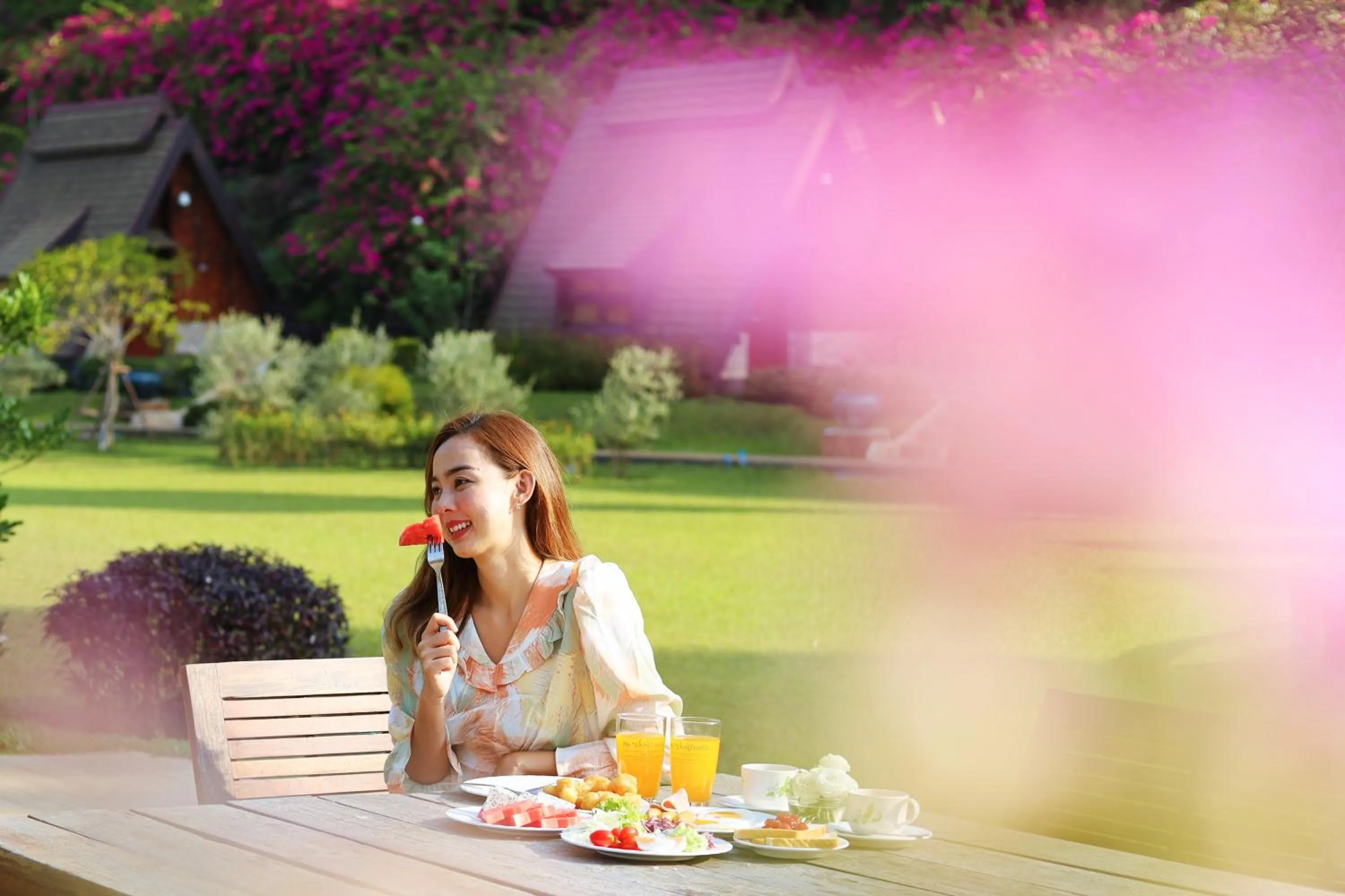 Breakfast in Suan Sai Yok Resort