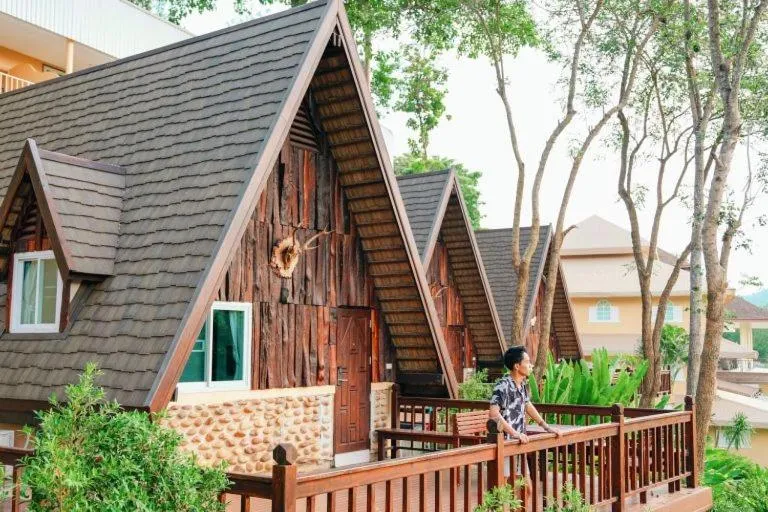 Seating area in Suan Sai Yok Resort