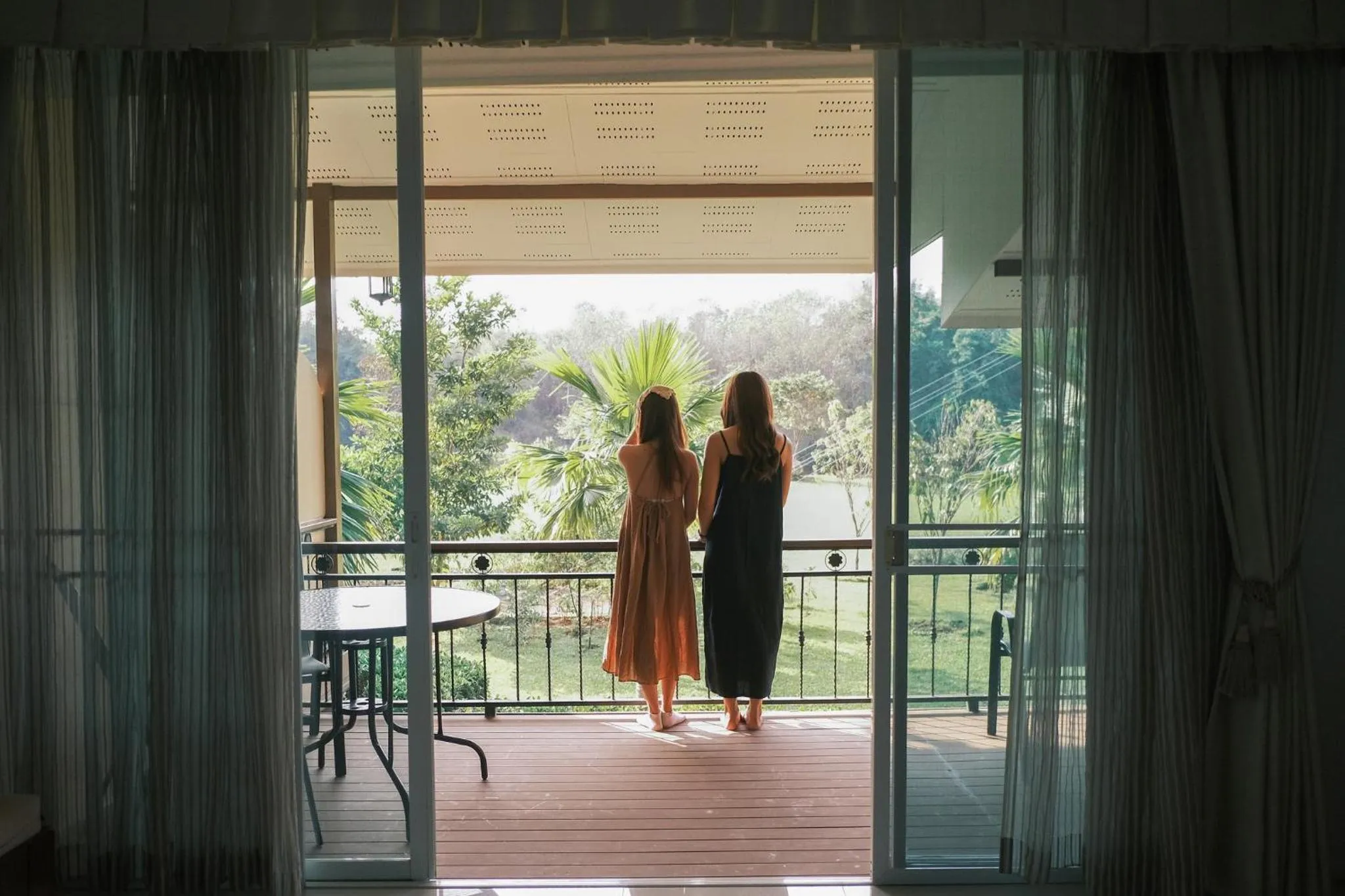 Balcony/Terrace in Suan Sai Yok Resort