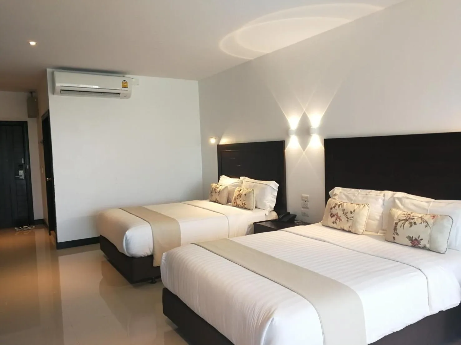 Bed in Suan Sai Yok Resort