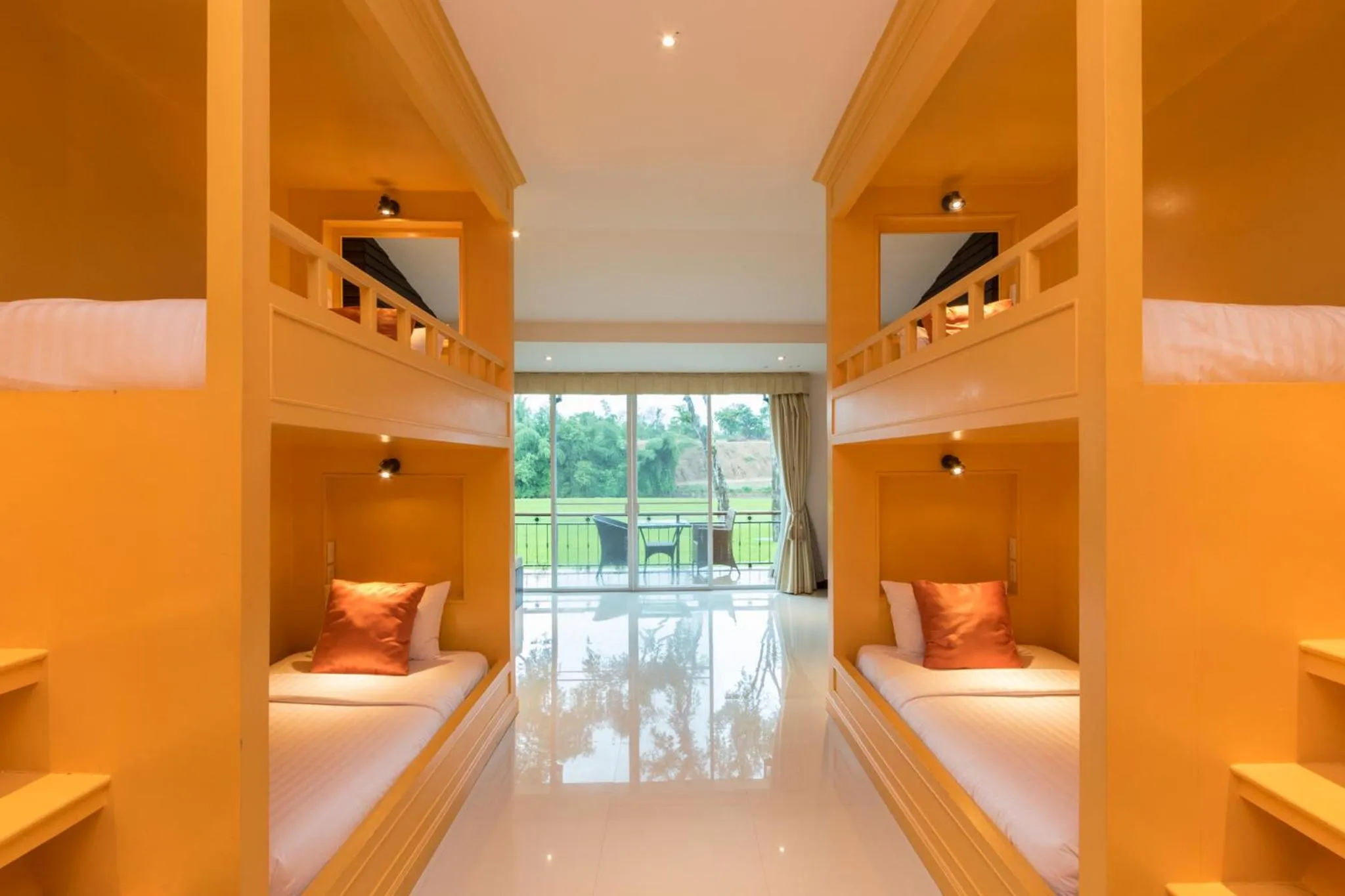Photo of the whole room, Bed in Suan Sai Yok Resort