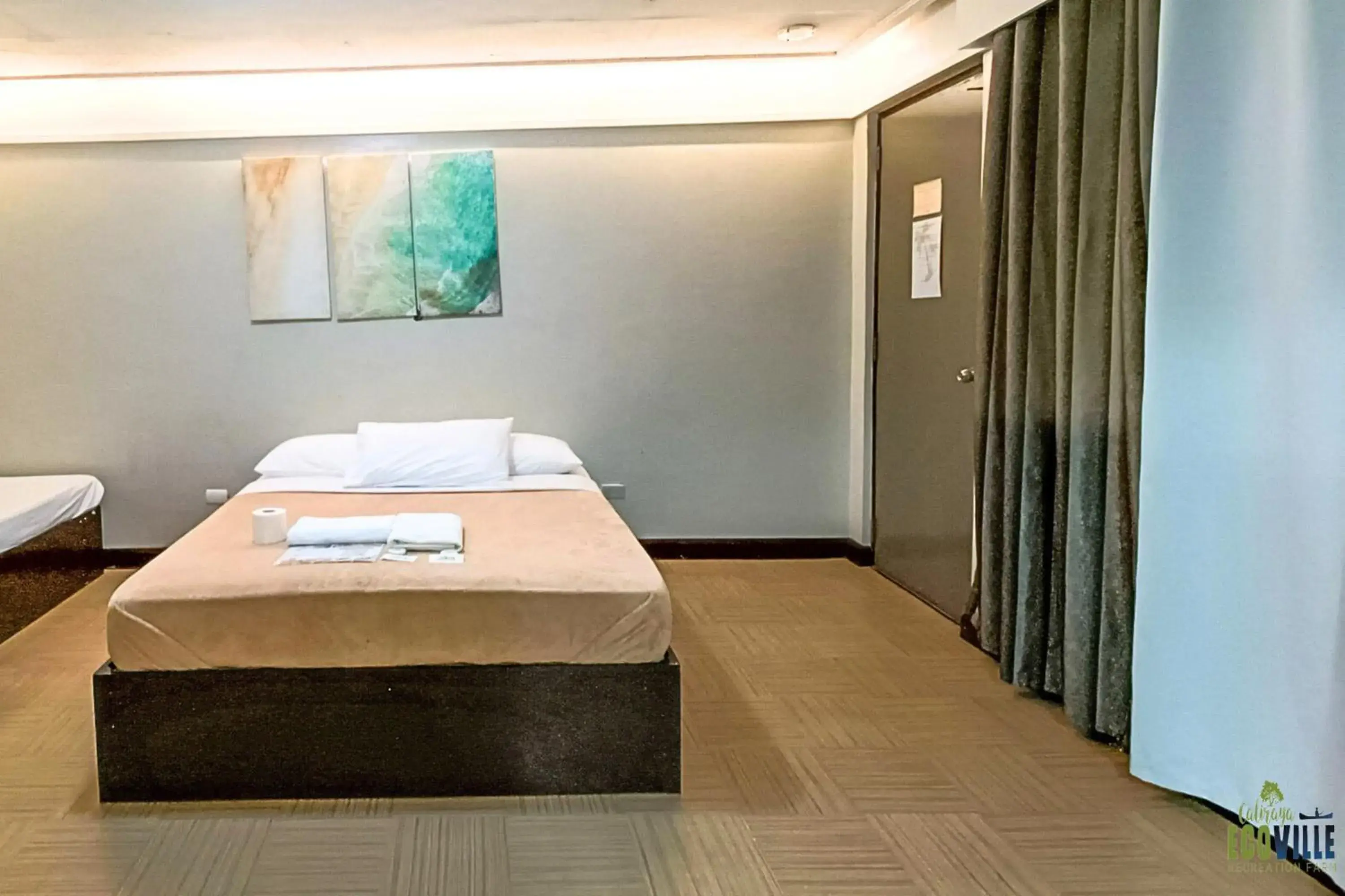 Bed in Caliraya Ecoville Recreation and Farm Resort Bed in Caliraya Ecoville Recreation and Farm Resort