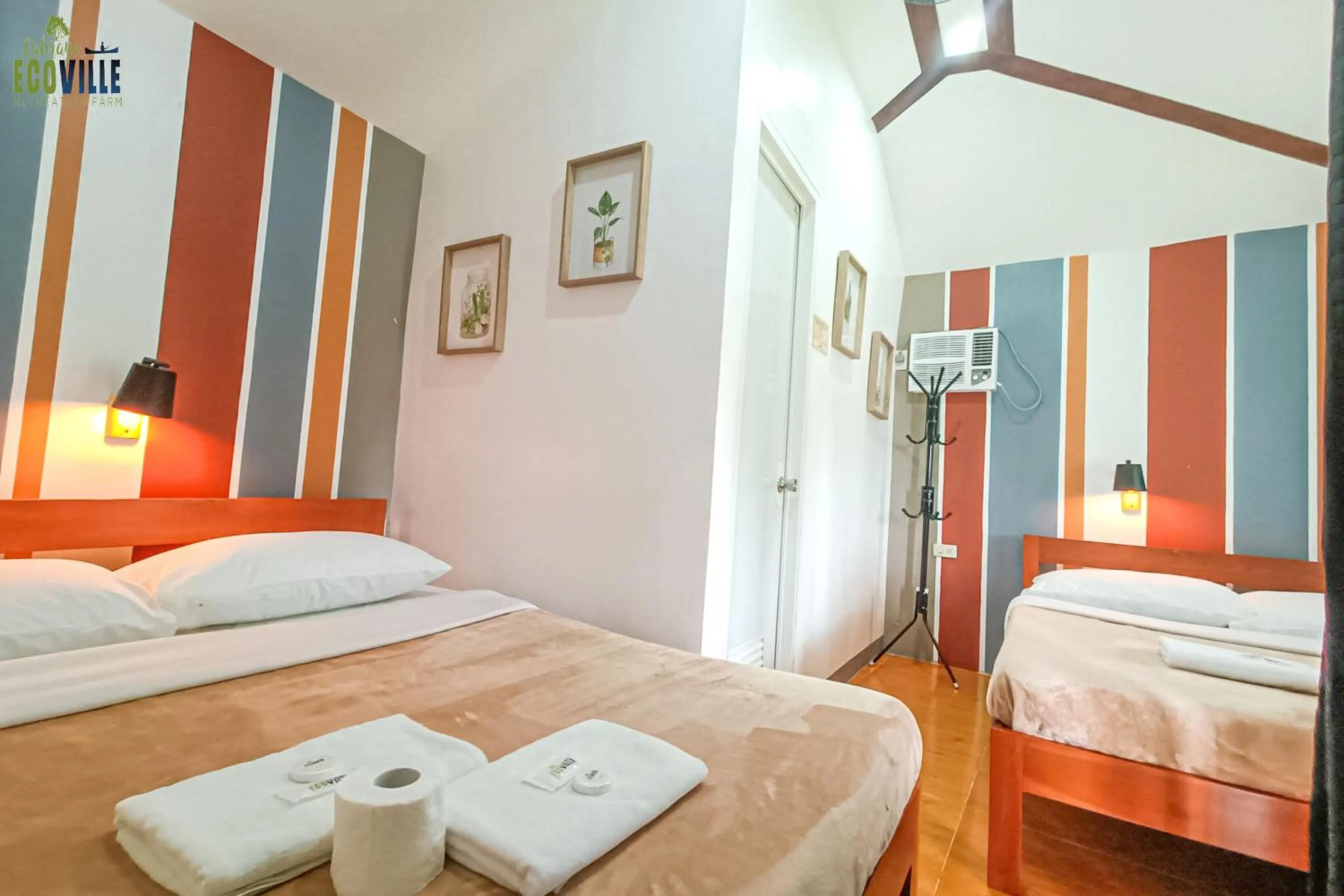 Bed in Caliraya Ecoville Recreation and Farm Resort