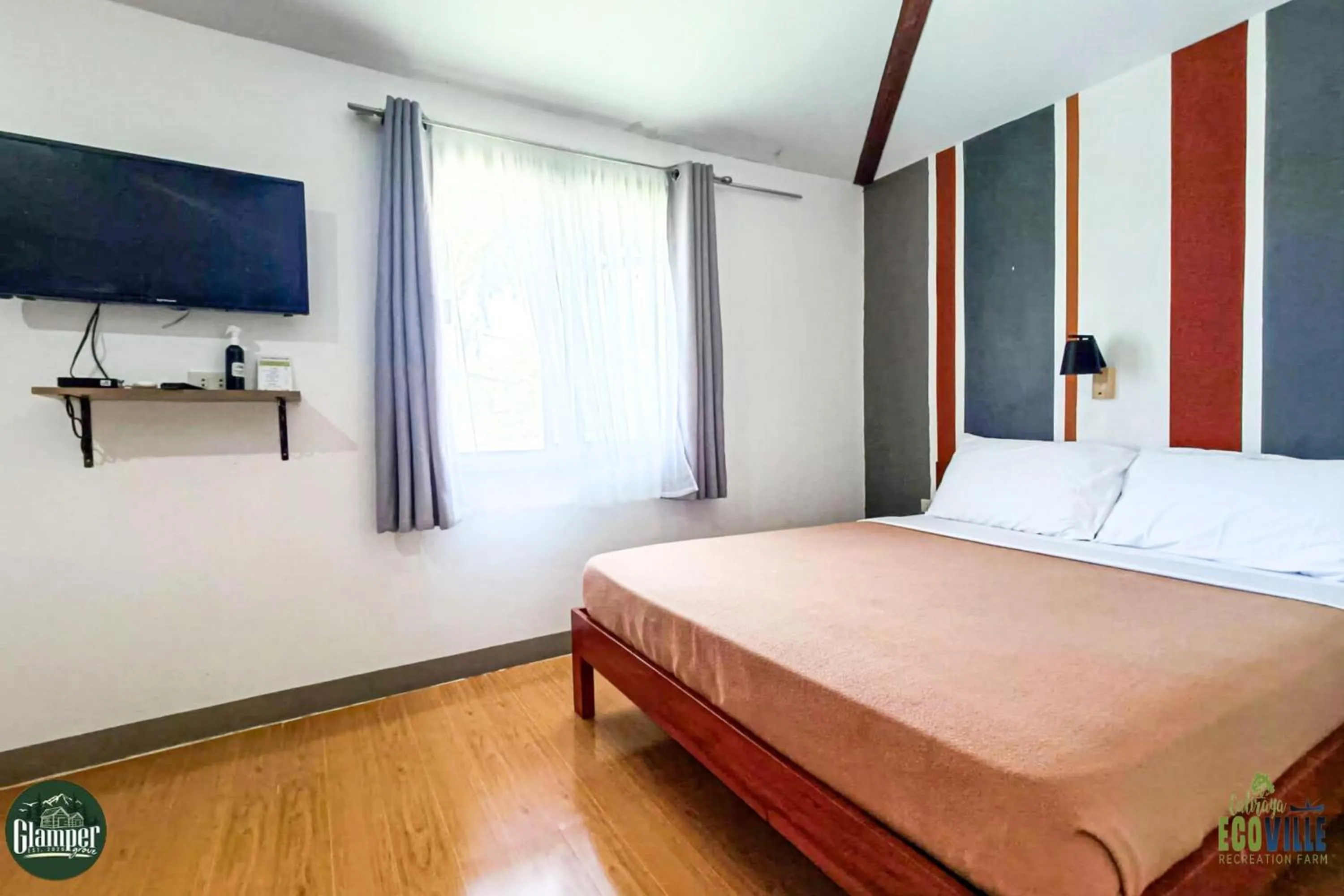 Bed in Caliraya Ecoville Recreation and Farm Resort