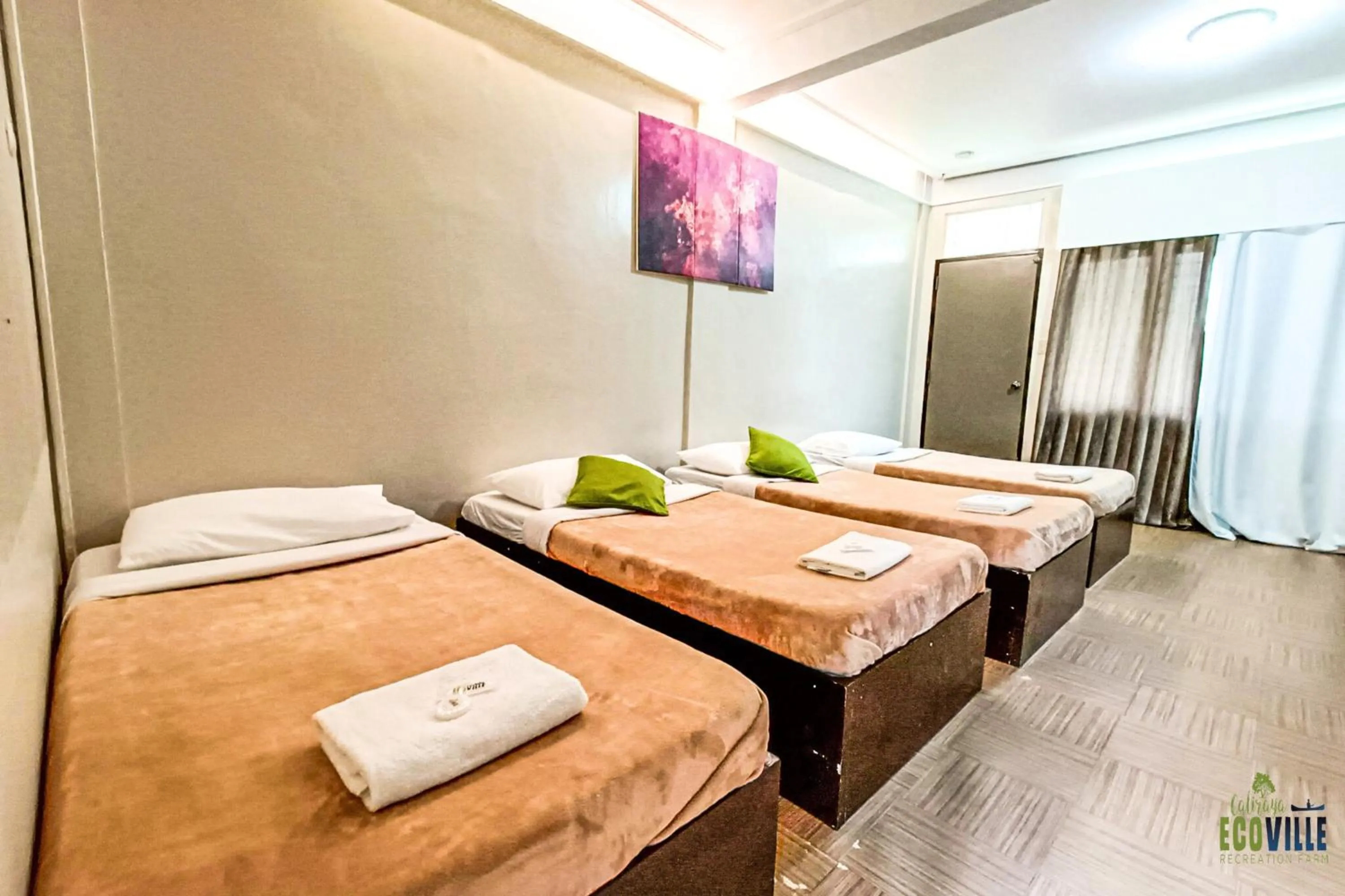 Bed in Caliraya Ecoville Recreation and Farm Resort