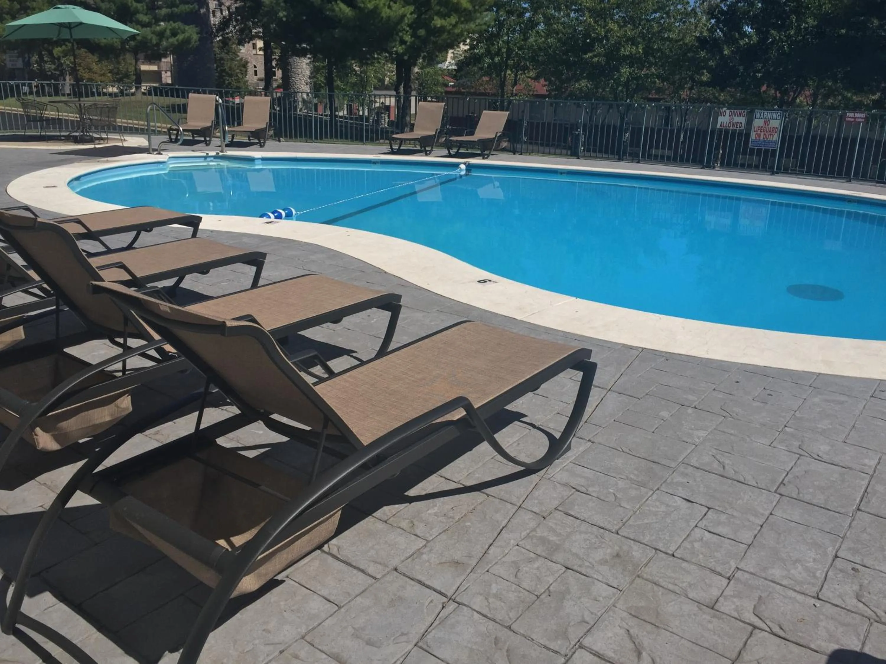 Swimming pool in Docker's Inn