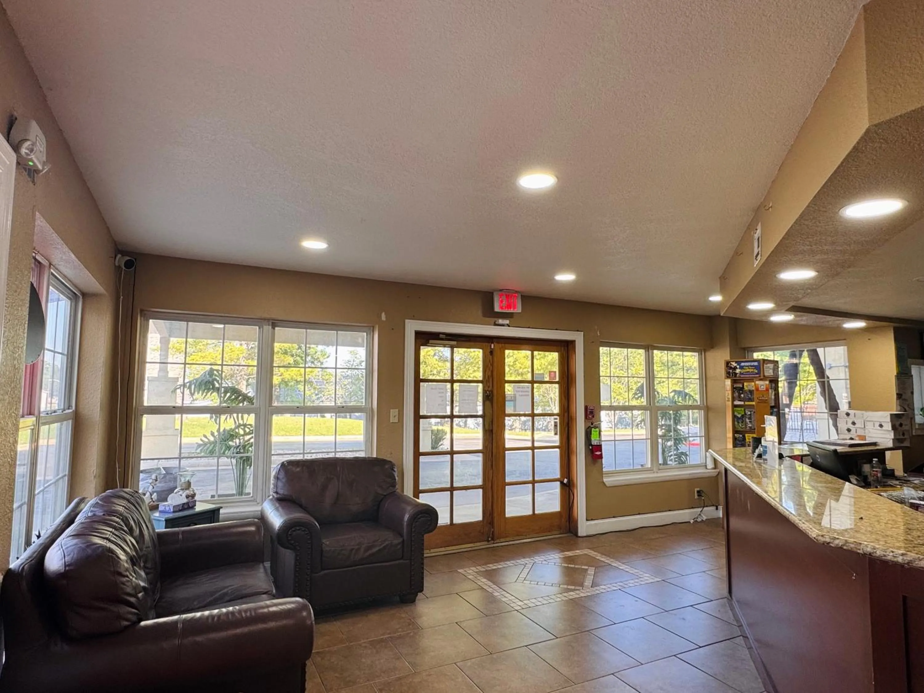 Lobby or reception in Wander Inn