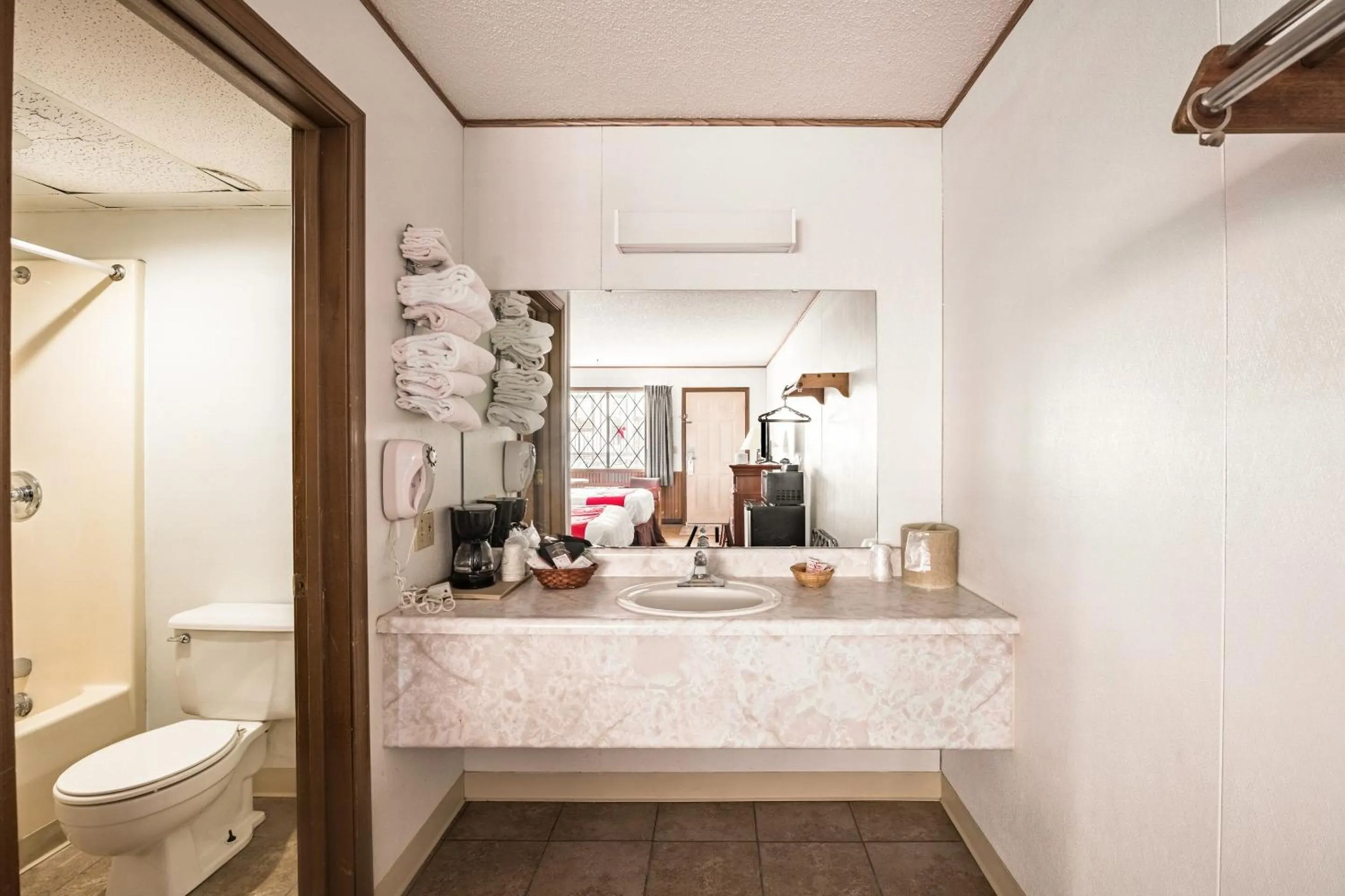 Bathroom in OYO Hotel Windmill Branson