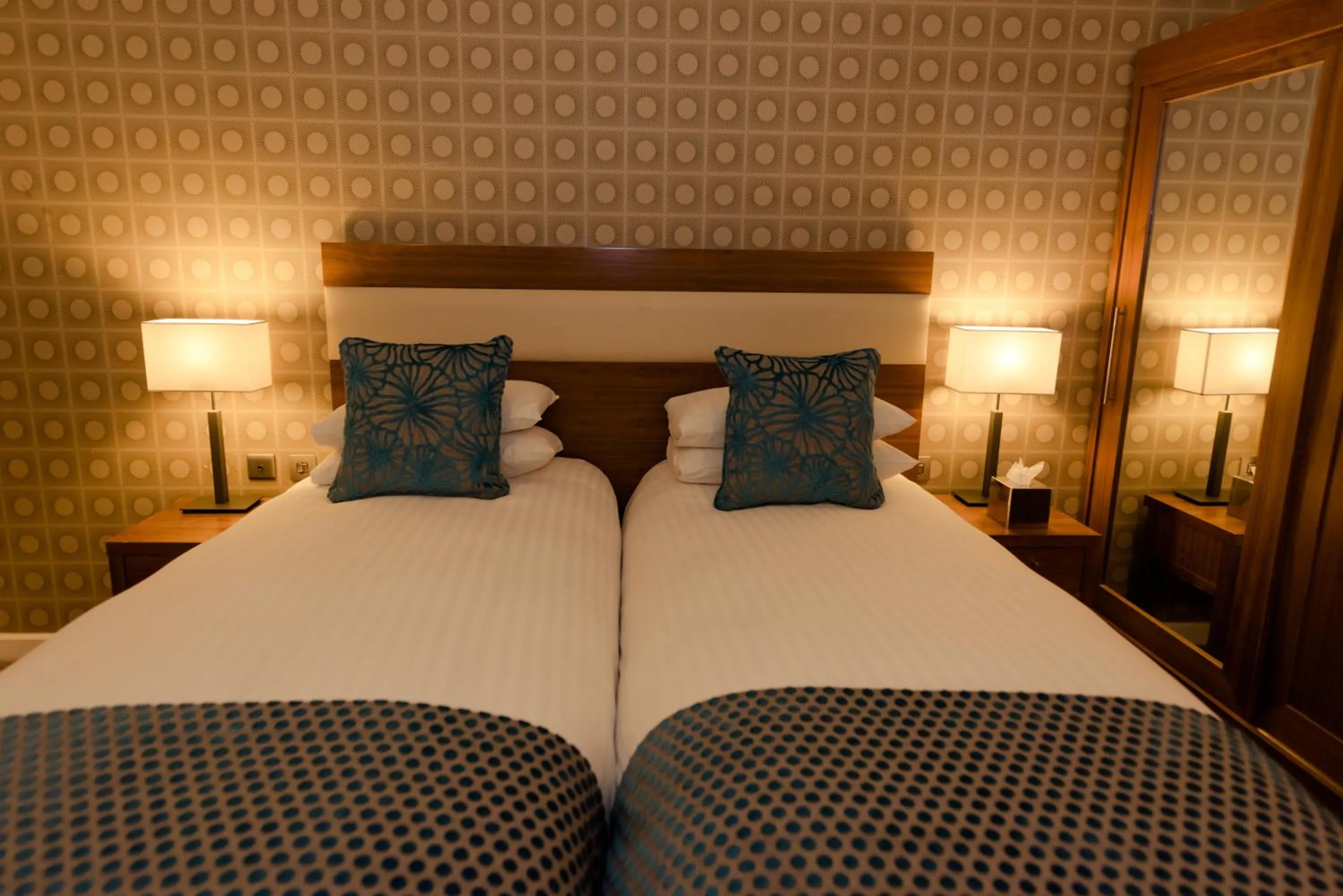 Bed in Leopold Hotel