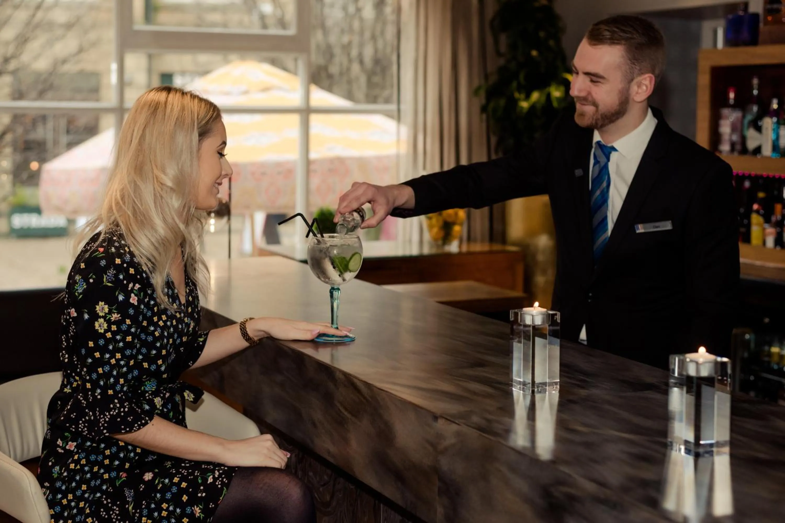 Lounge or bar in Leopold Hotel