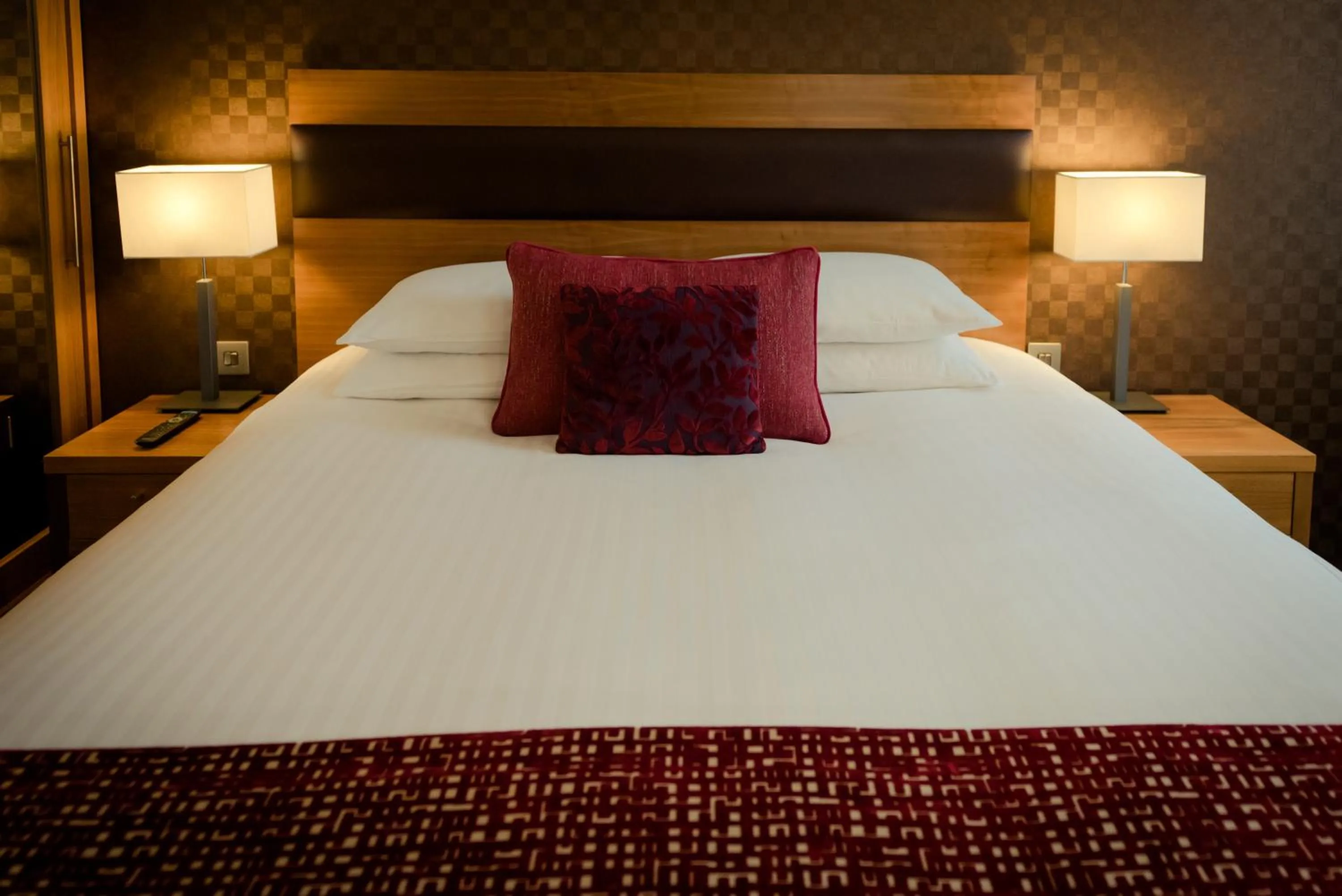 Bed in Leopold Hotel