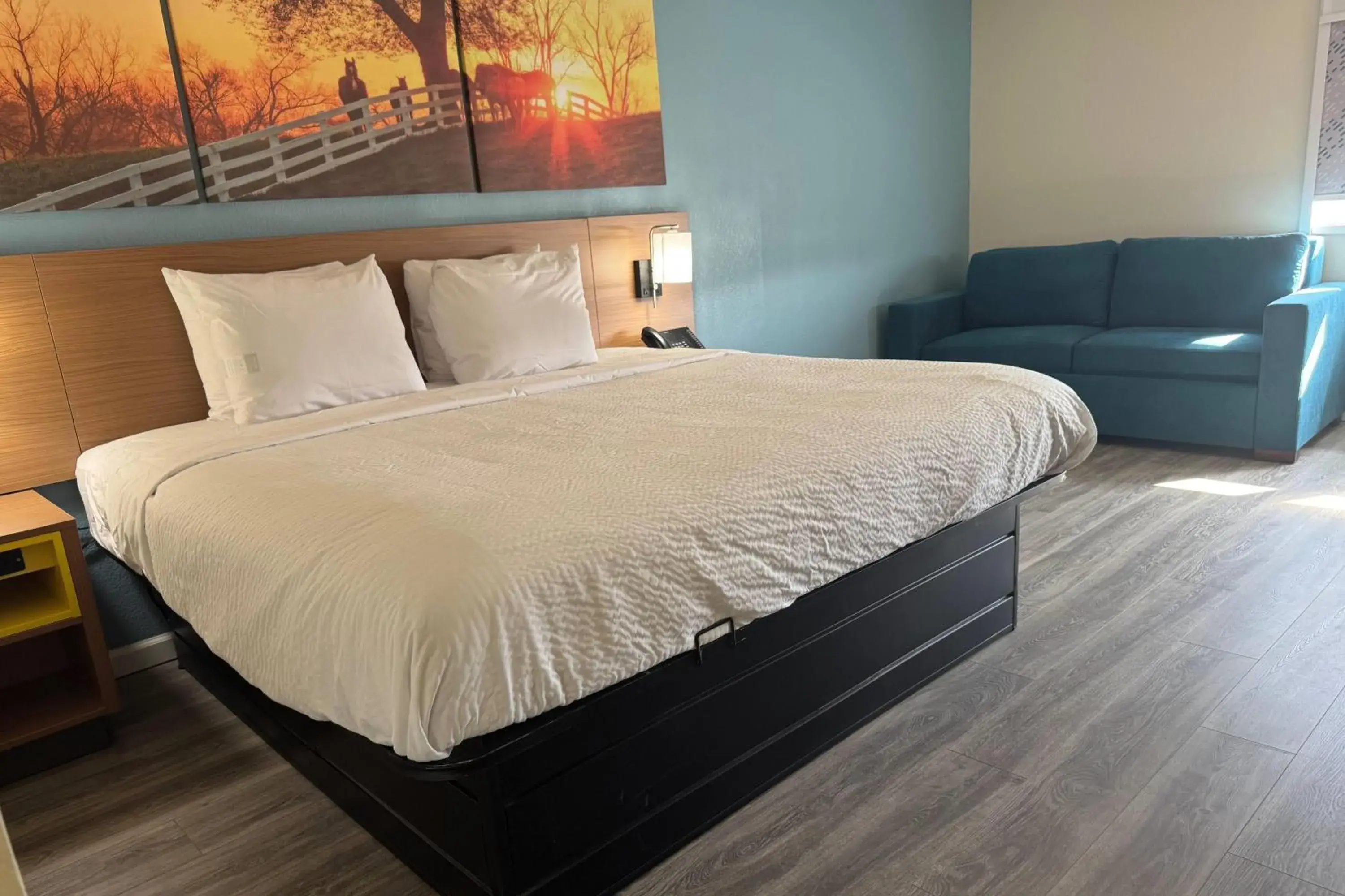 King Room with Roll-in Shower - Mobility Access/Non-Smoking in Days Inn & Suites by Wyndham Festus King Room with Roll-in Shower - Mobility Access/Non-Smoking in Days Inn & Suites by Wyndham Festus