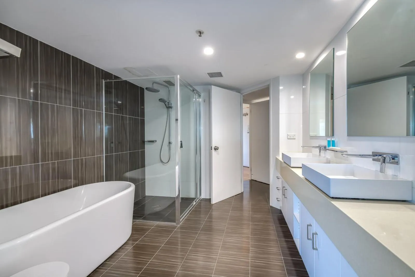 Shower in Victoria Square Apartments