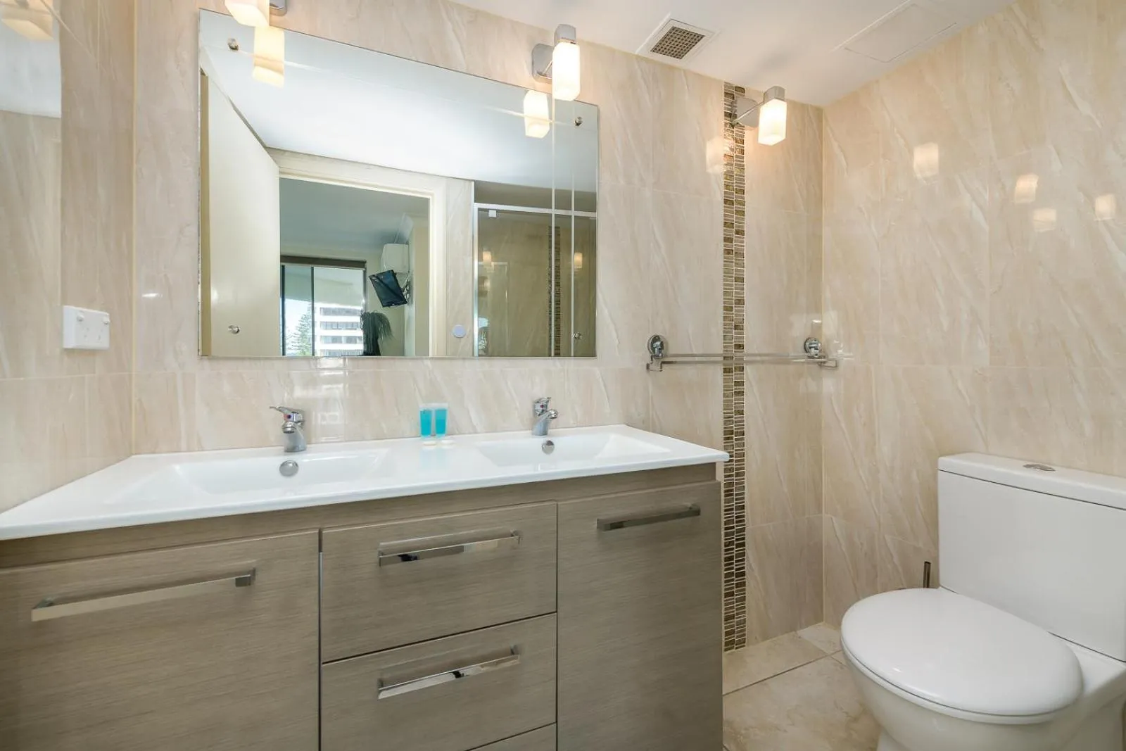 Toilet in Victoria Square Apartments