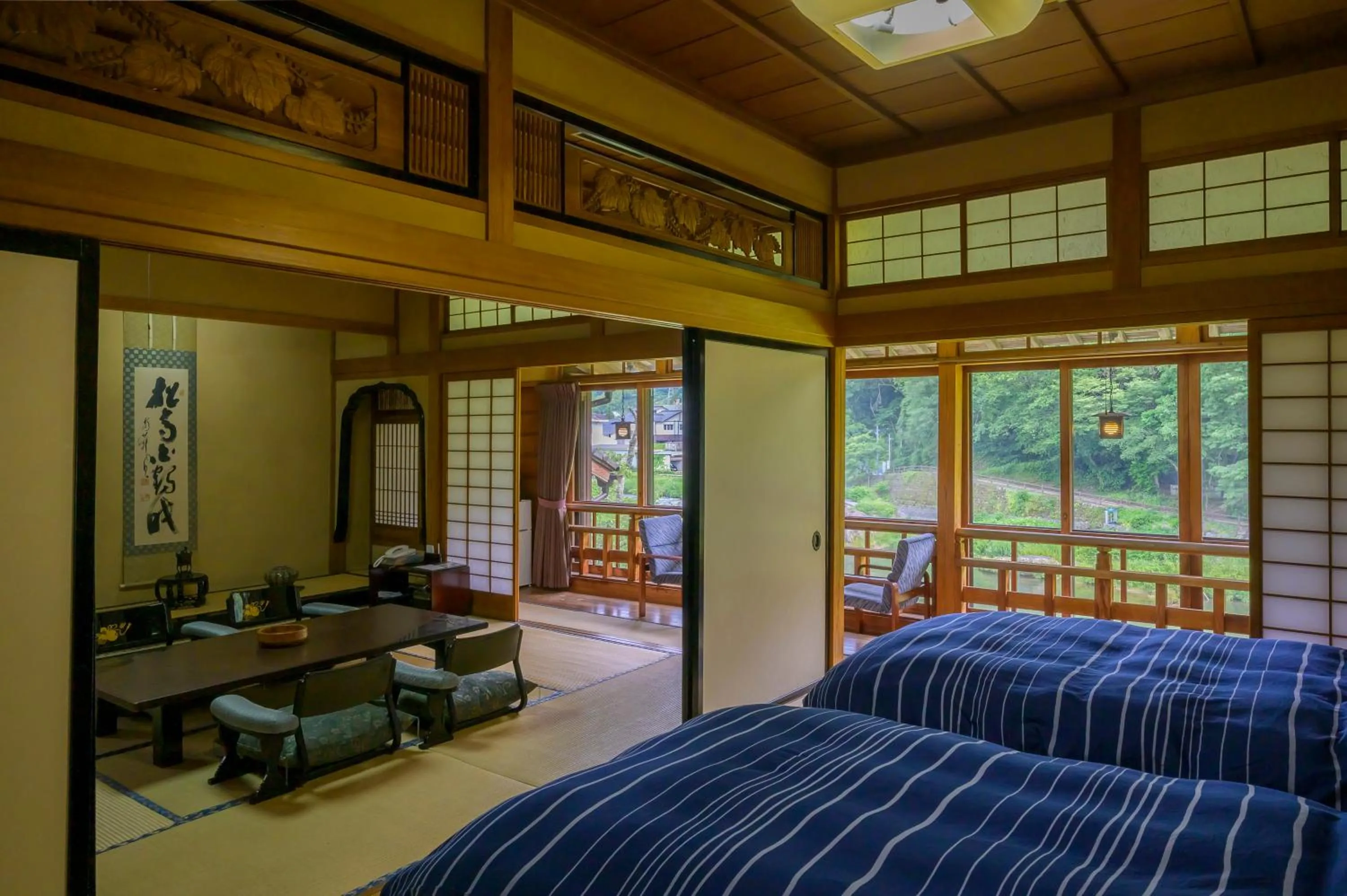 Bedroom, Bed in Ryokan Ohashi