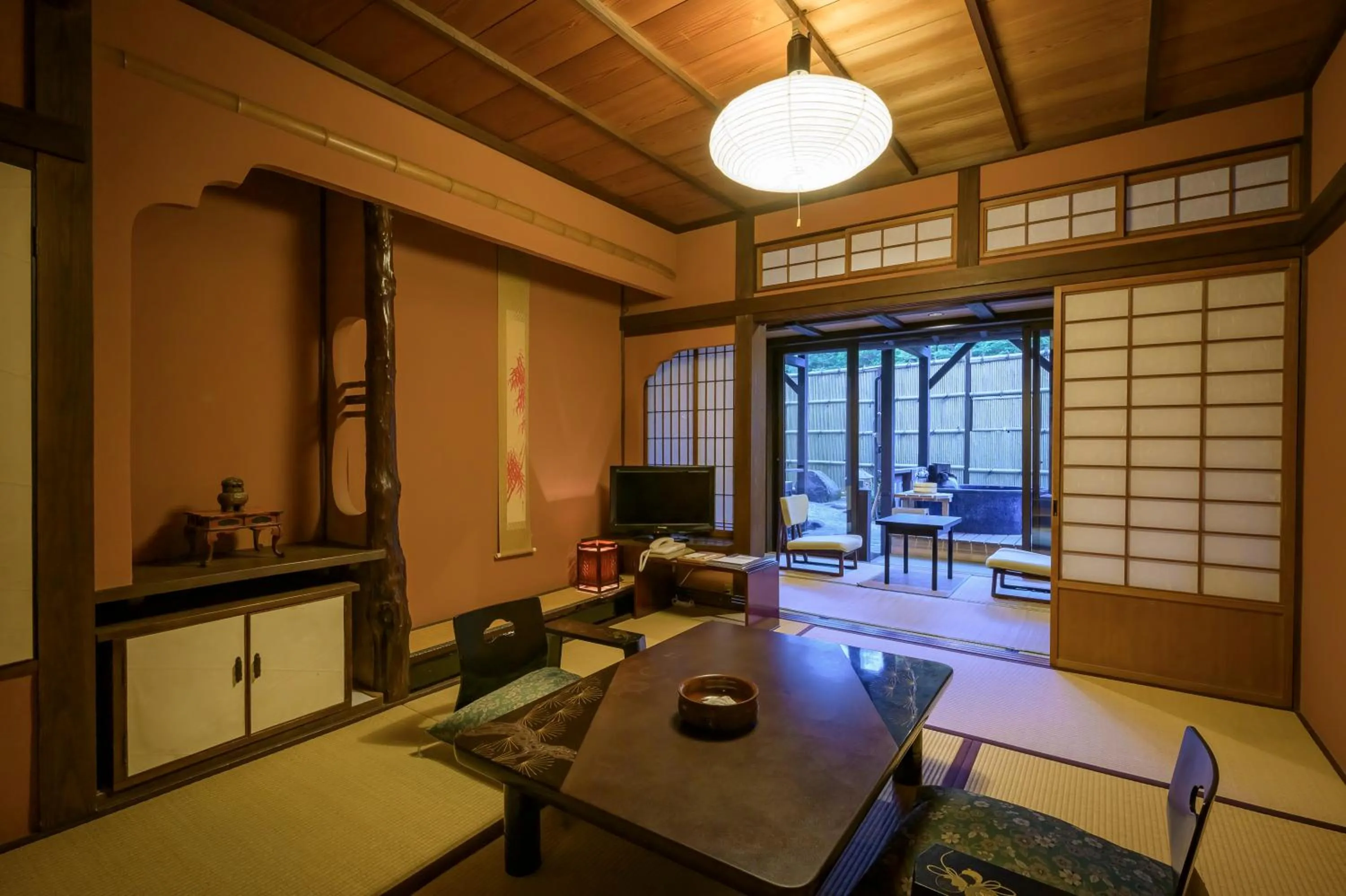 Living room in Ryokan Ohashi