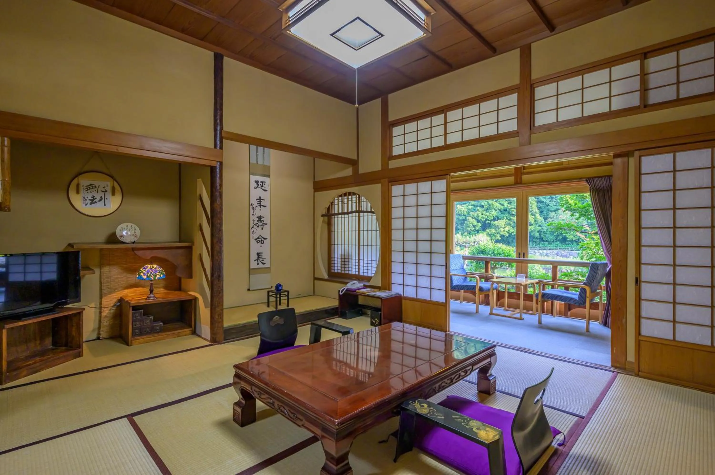 Living room in Ryokan Ohashi