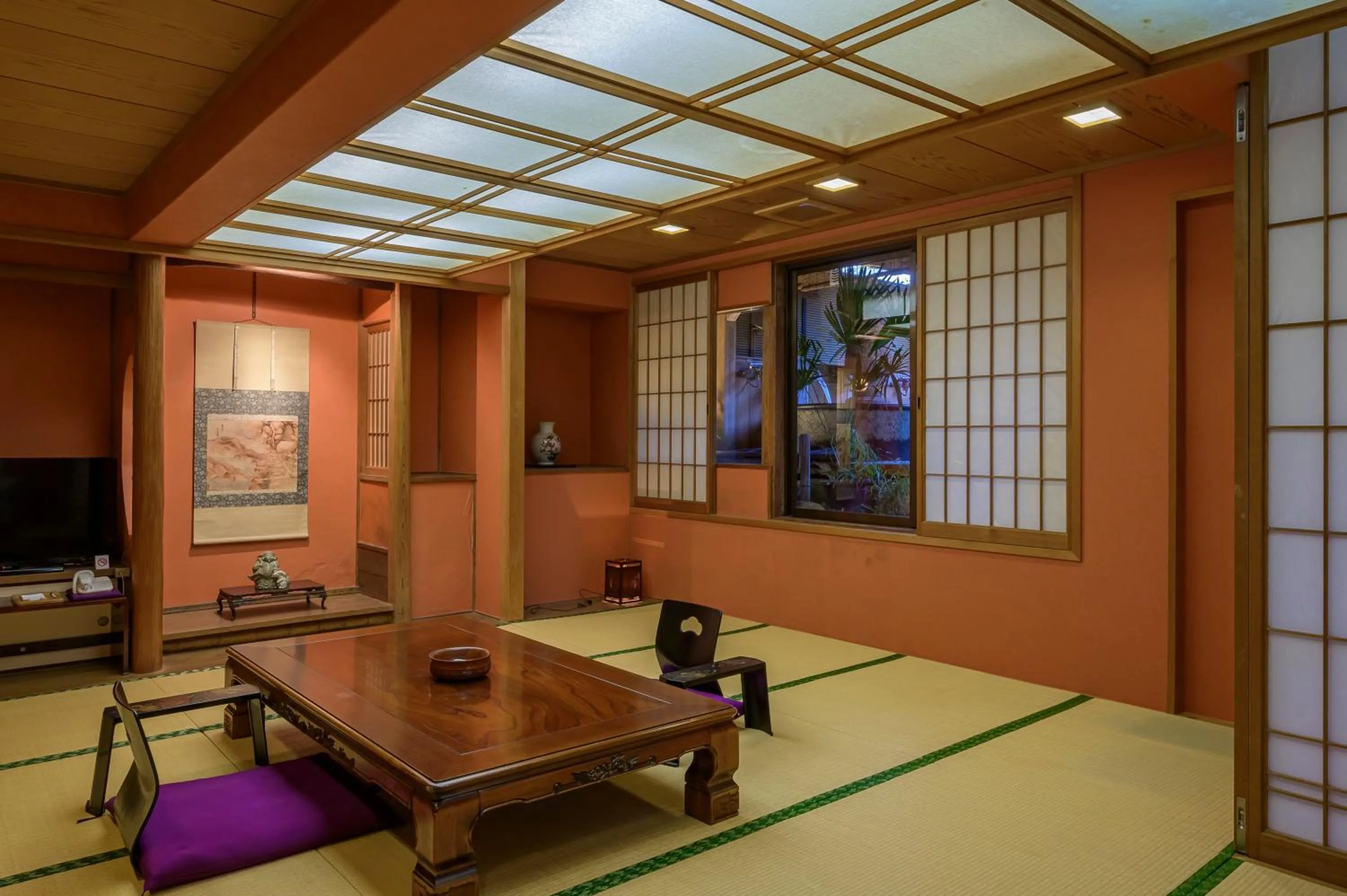 Living room in Ryokan Ohashi