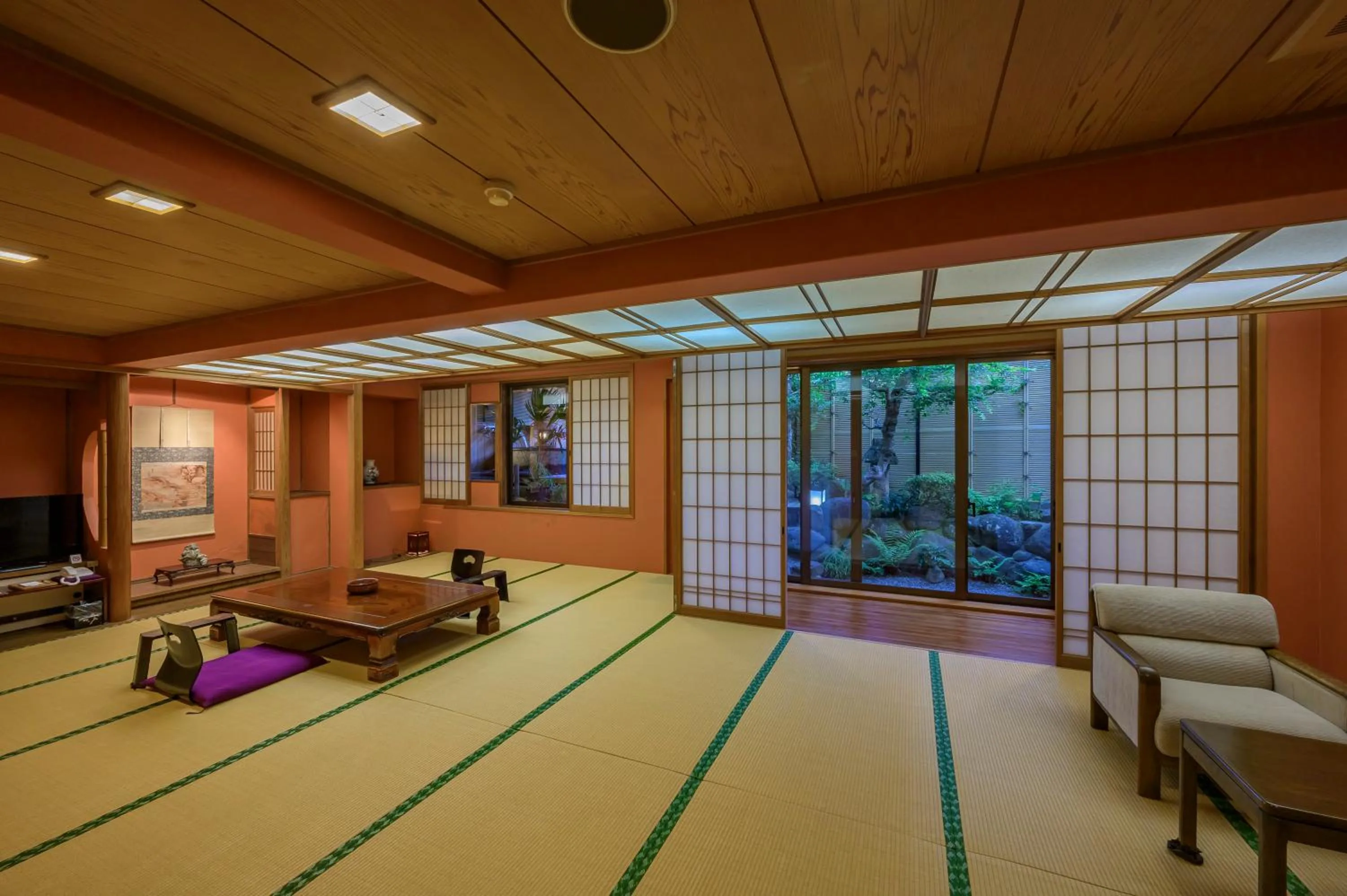 Living room in Ryokan Ohashi