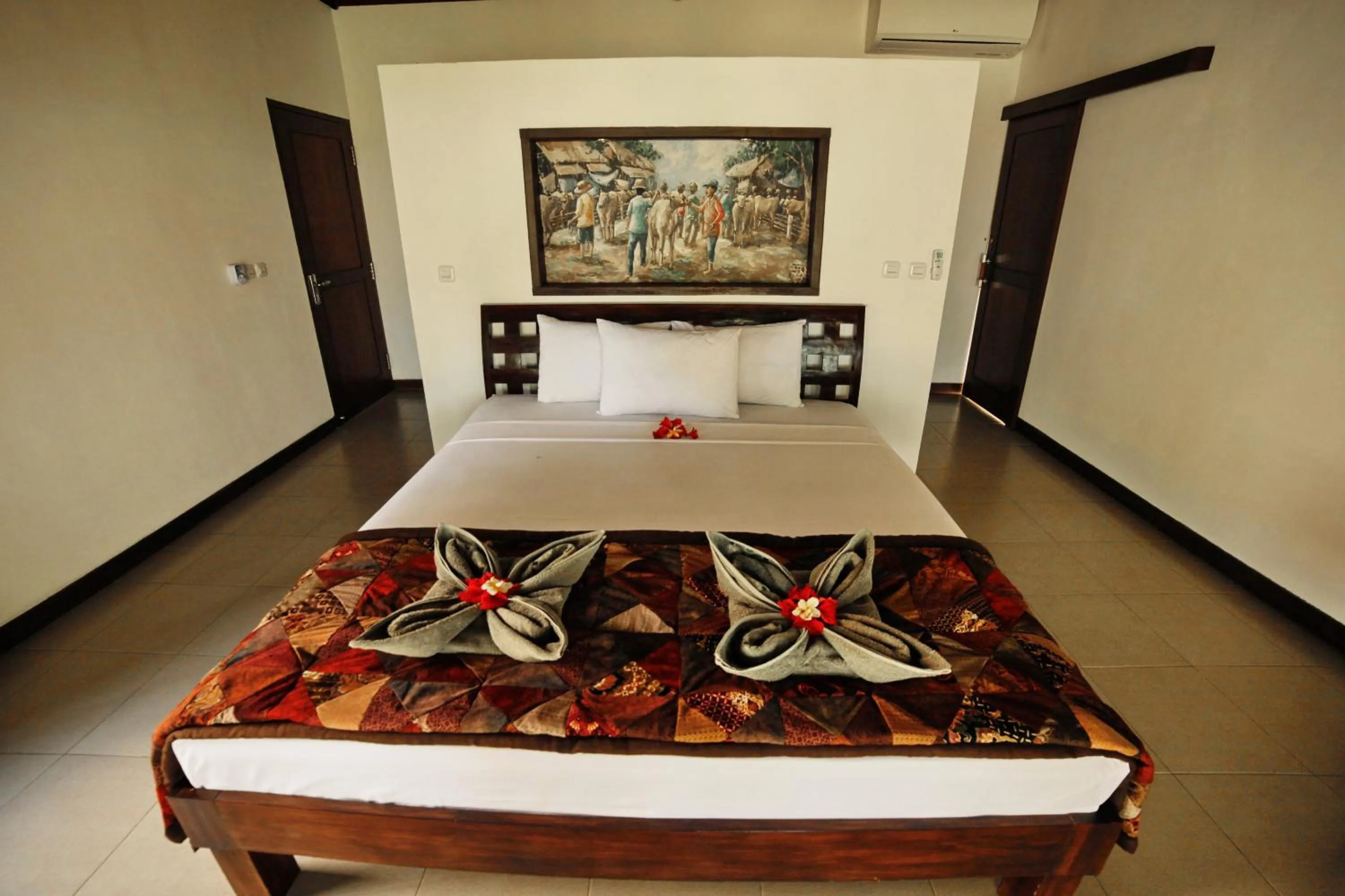 Bed in Bali Dream House